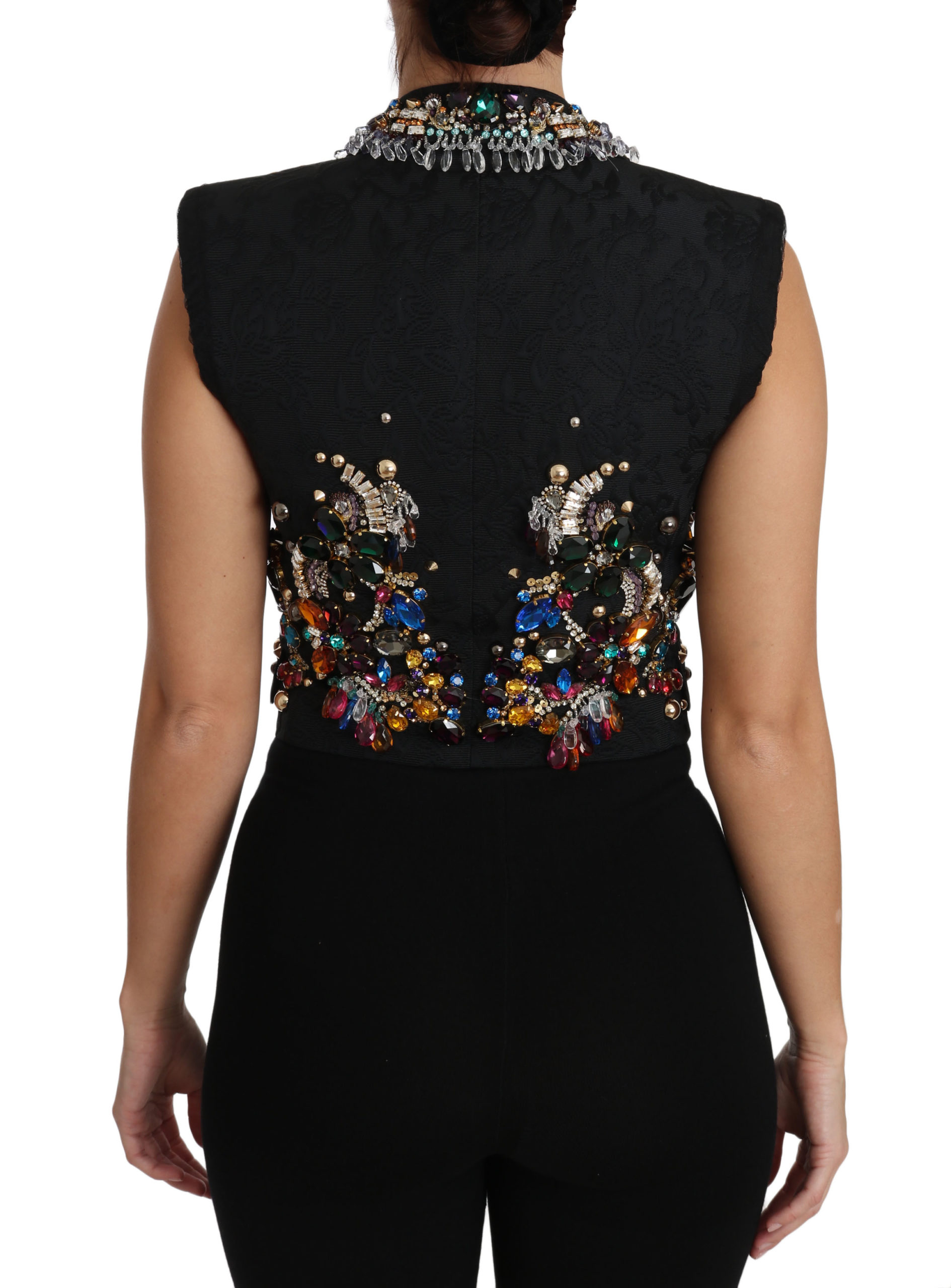 1026932.jpg Enchanted Sicily Crystal-Embellished Vest - Image 2