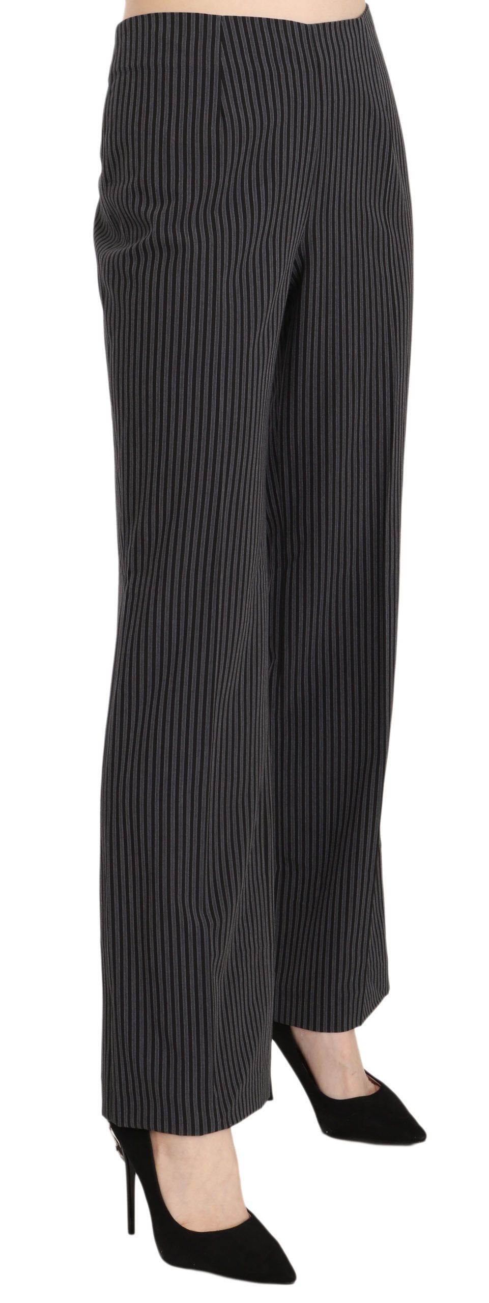 1175342.jpg Elegant Striped Straight Fit Pants - Image 2