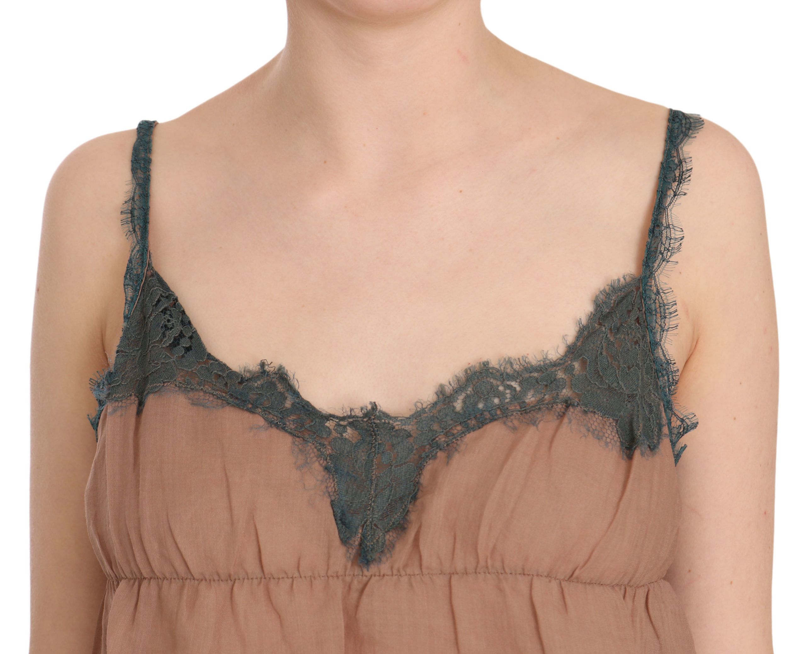 1175951.jpg Elegant Spaghetti Strap Lace Top - Image 3