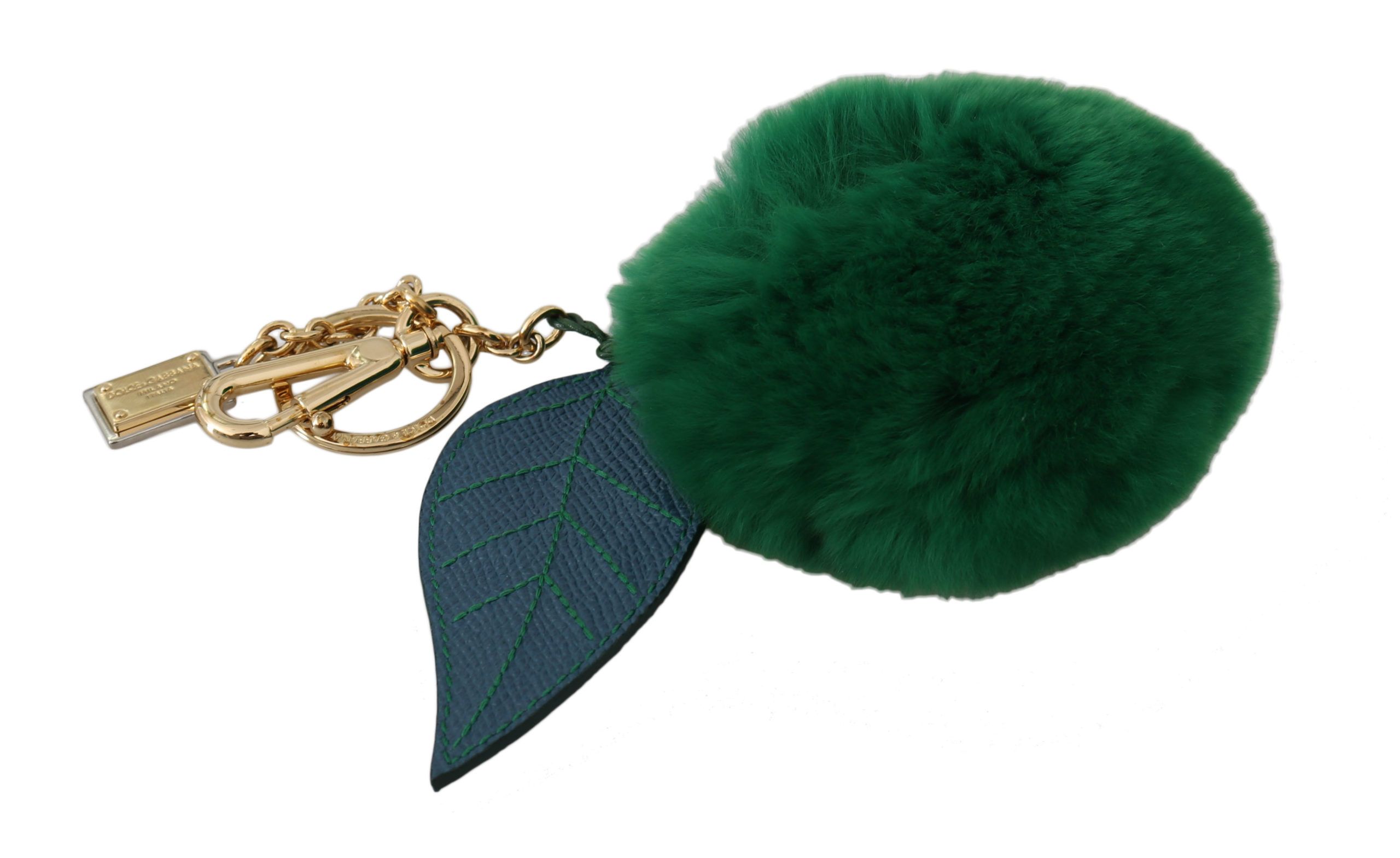1189055.jpg Elegant Tricolor Fur Ball Keychain - Image 2