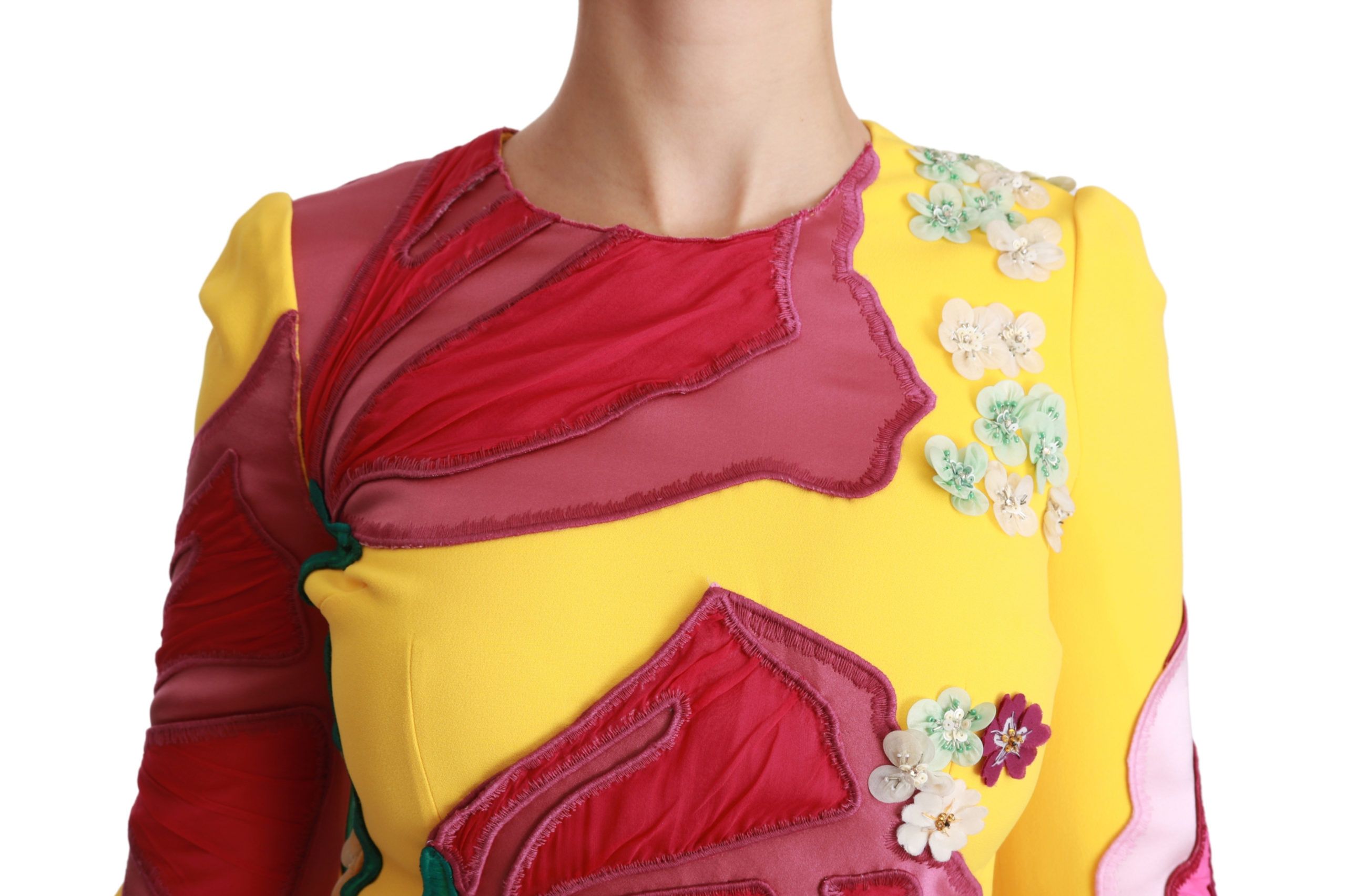 1268764.jpg Sunshine Bloom Sheath Knee-Length Dress - Image 5