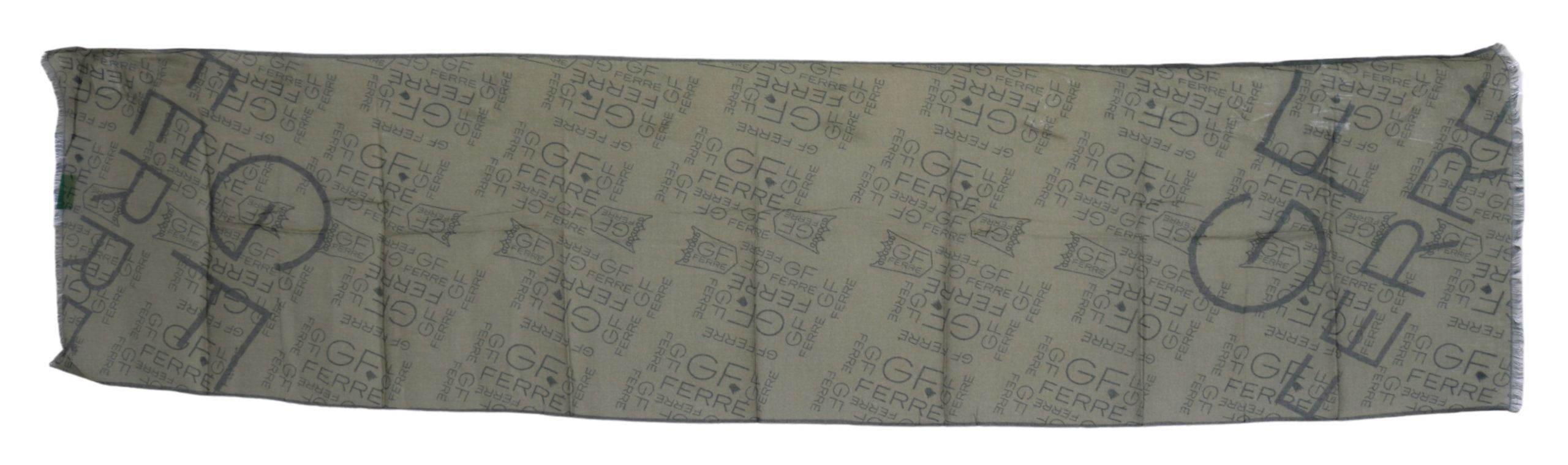 1309057.jpg Elegant Patterned Wool-Blend Scarf - Image 4
