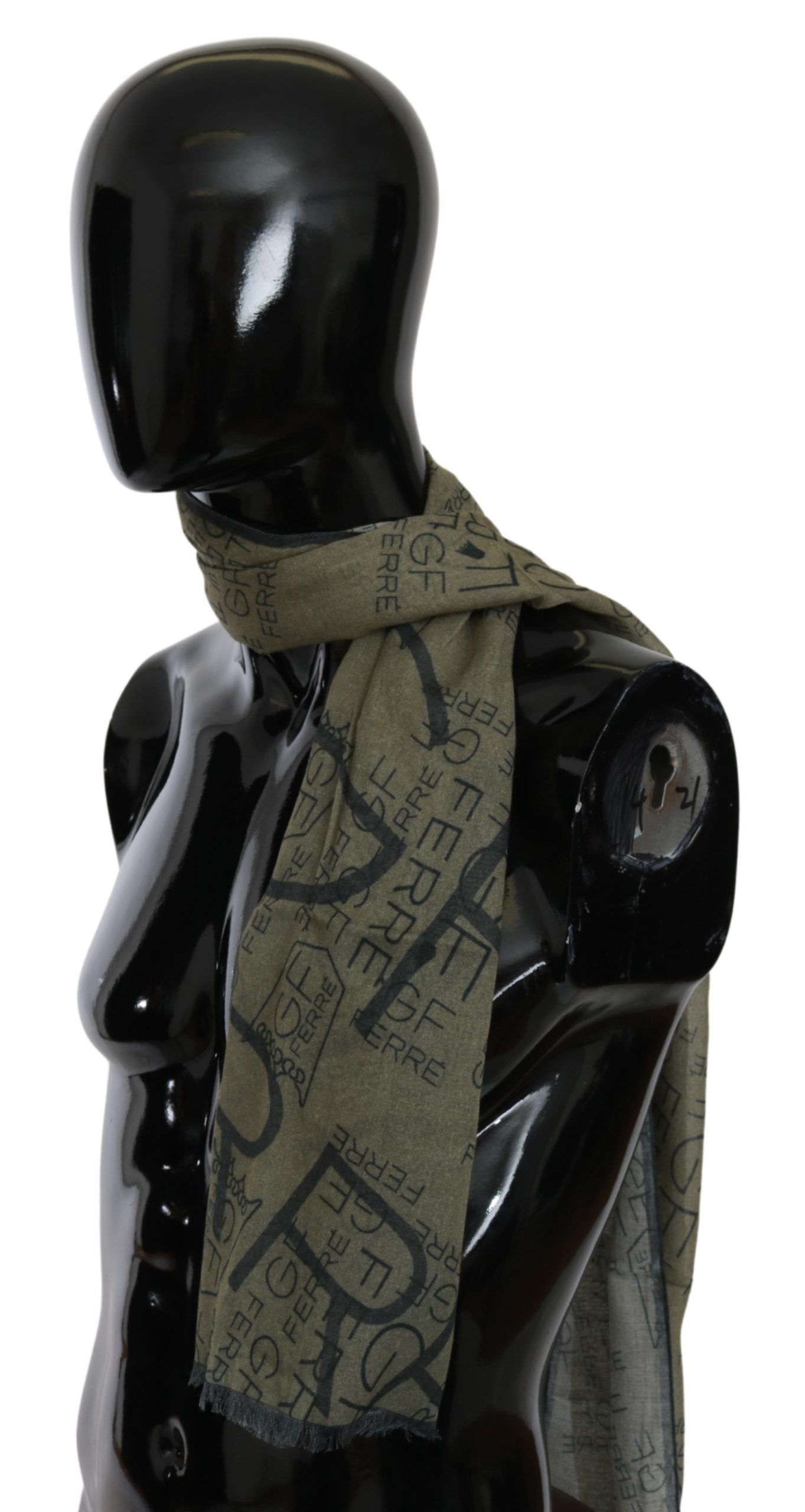 1309060.jpg Elegant Patterned Wool-Blend Scarf - Image 6
