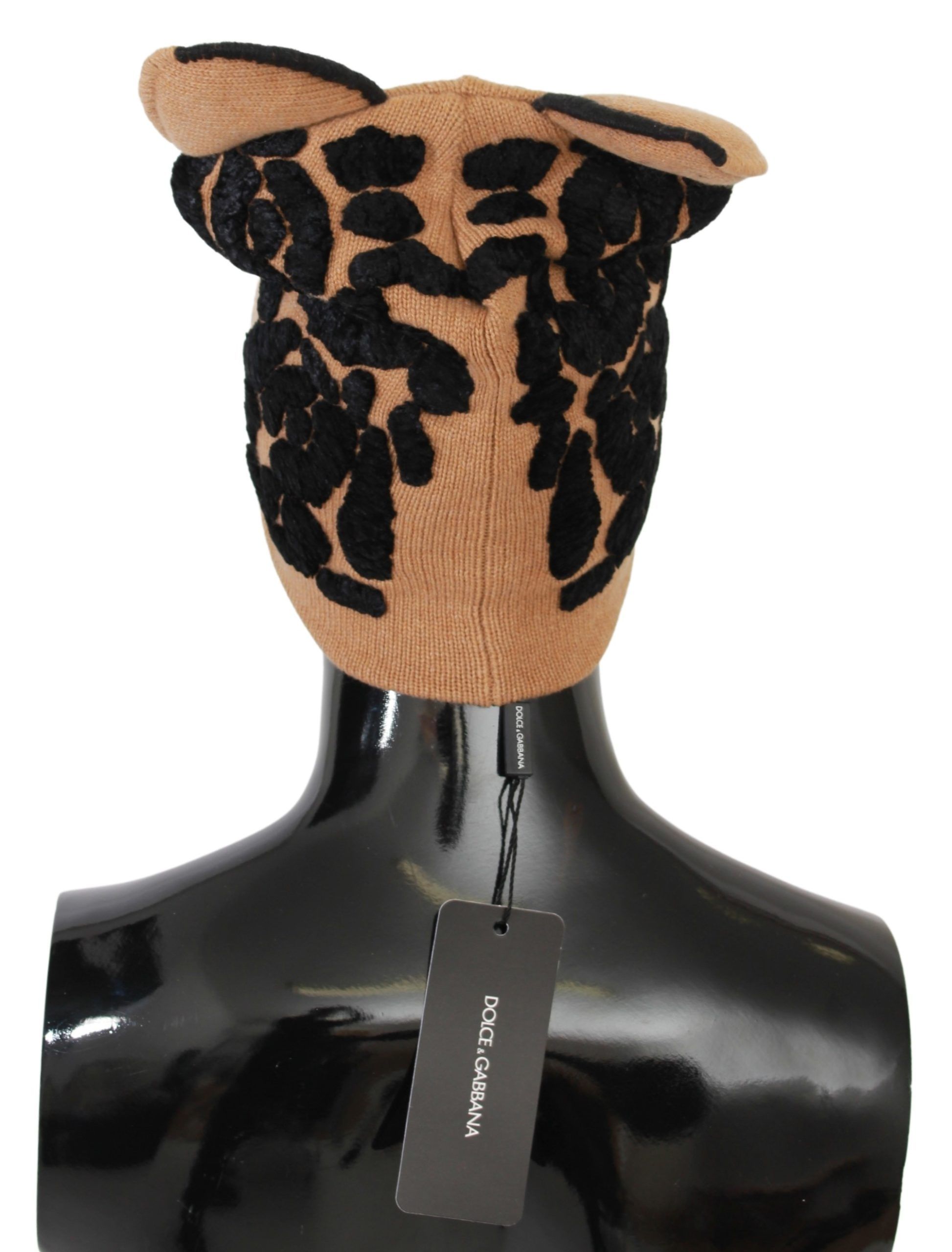 1372995.jpg Elegant Cashmere Blend Embroidered Beanie - Image 2