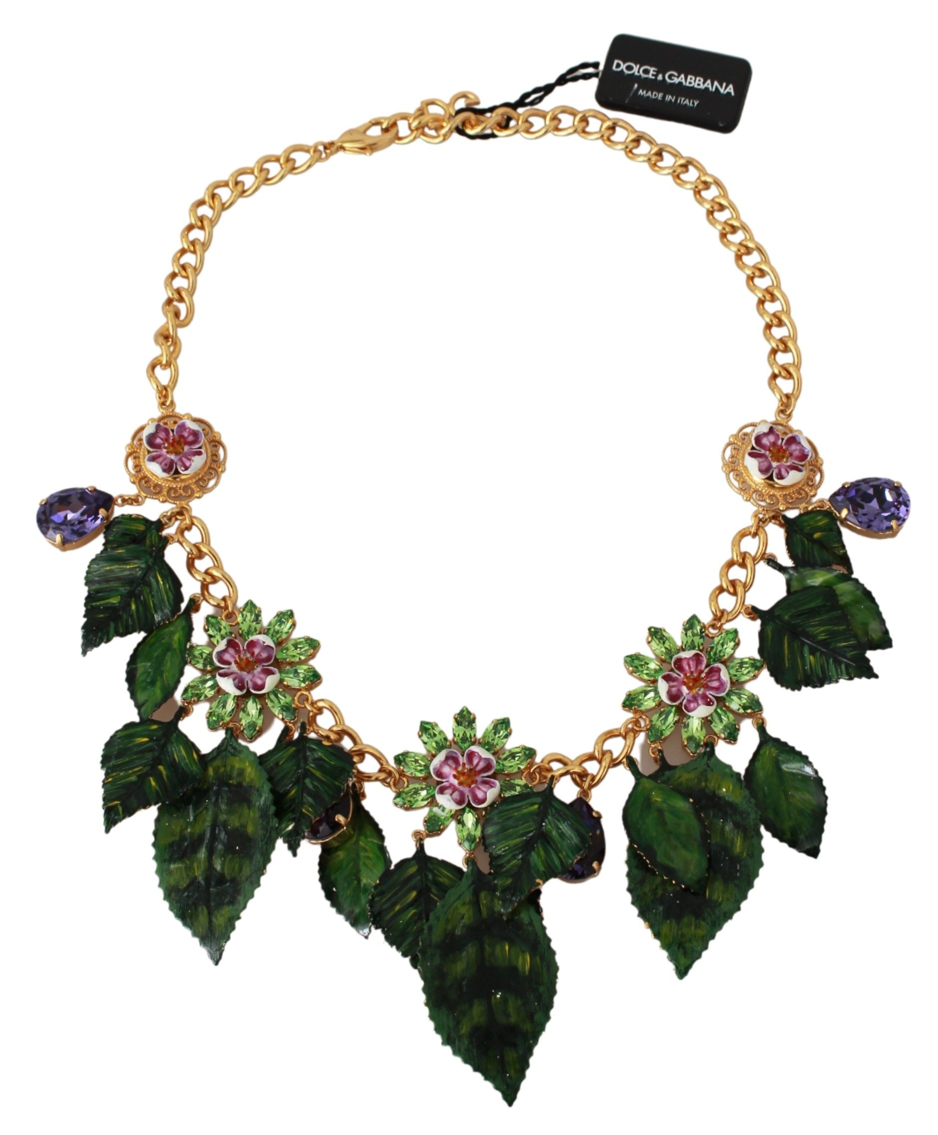 1380499.jpg Elegant Floral Sicily Charm Necklace - Image 5