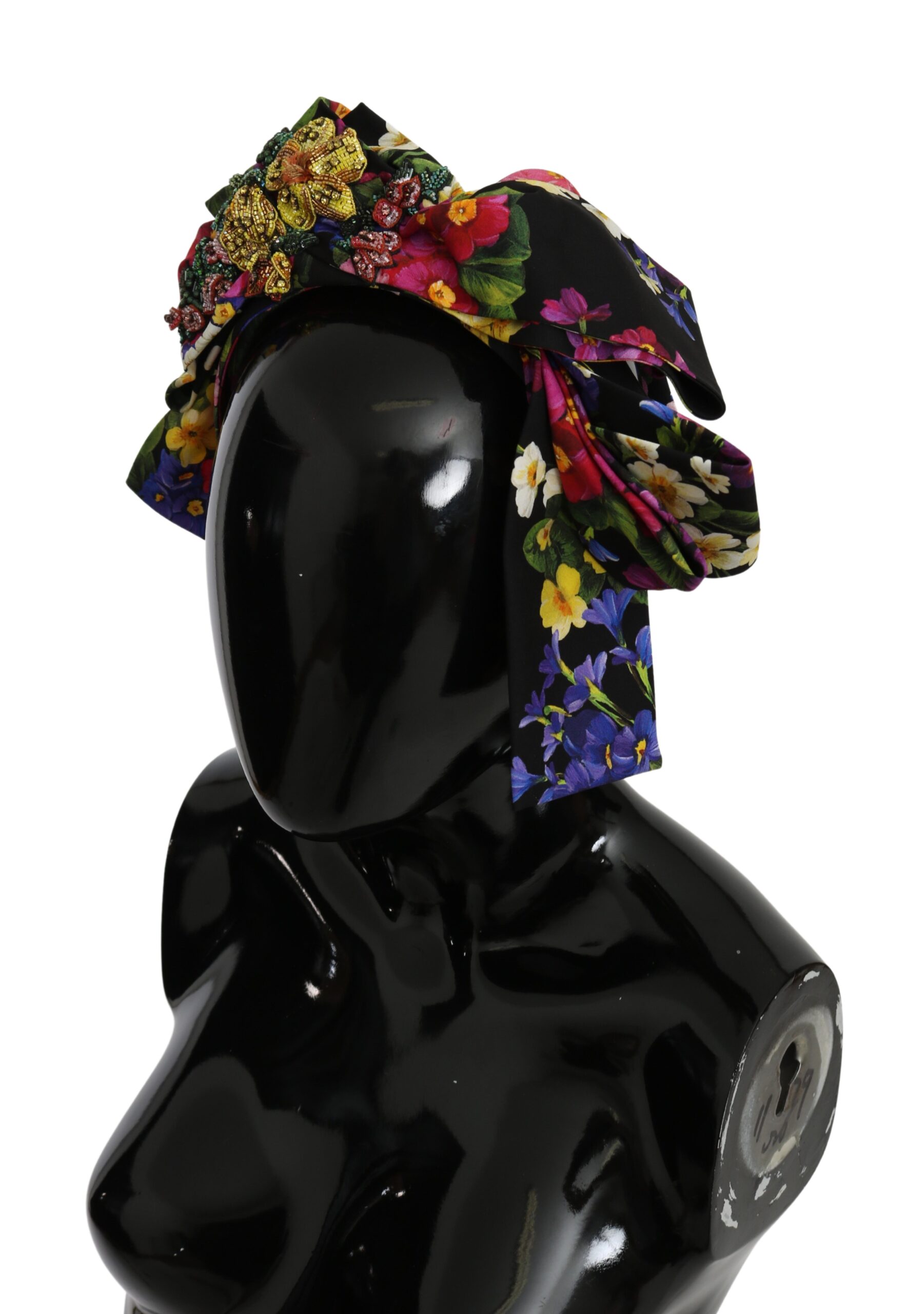 1387672.jpg Elegant Floral Silk Headband Diadem Tiara - Image 2