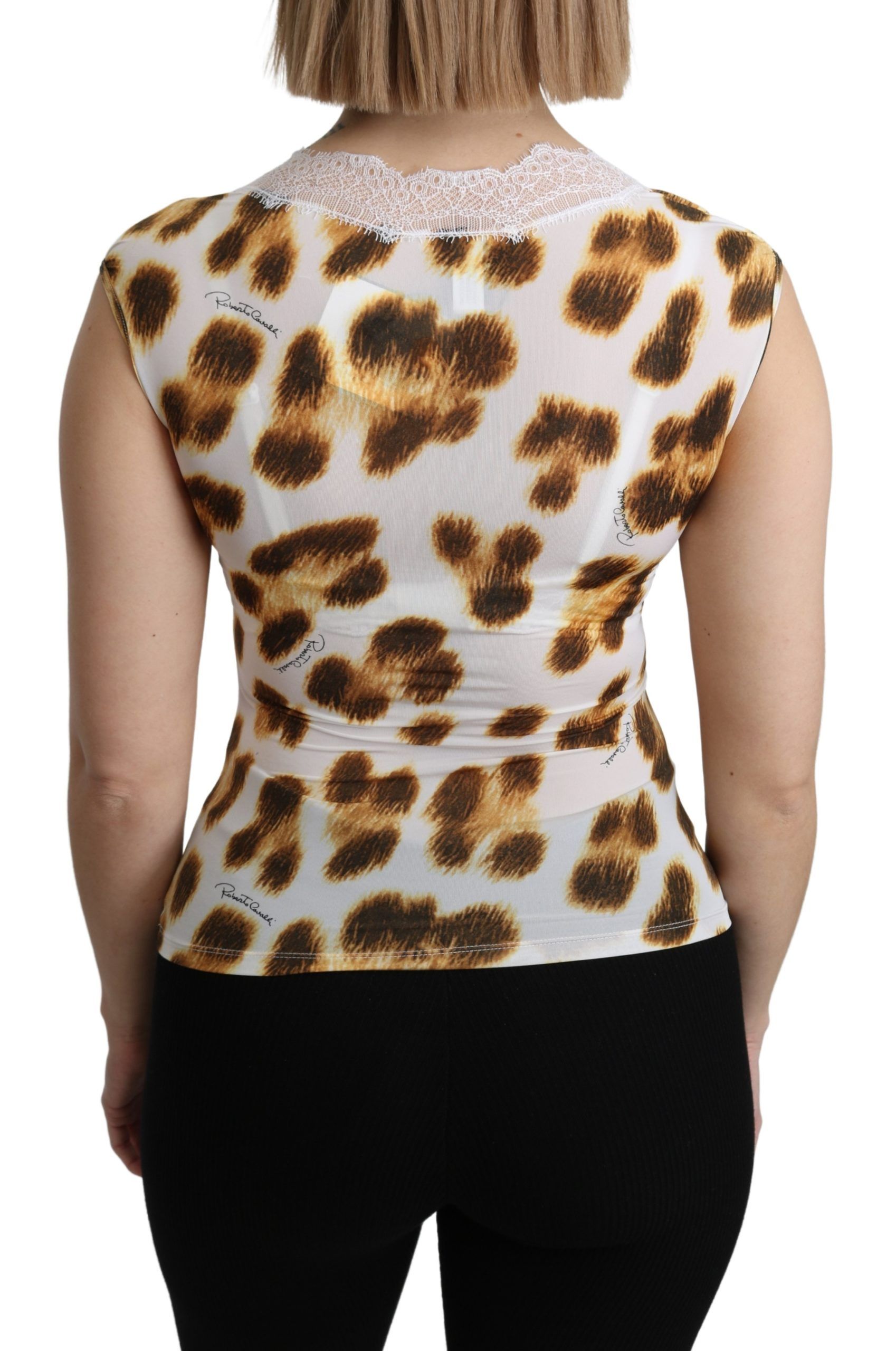 1398925.jpg Chic Leopard Lingerie Blouse Top - Image 4