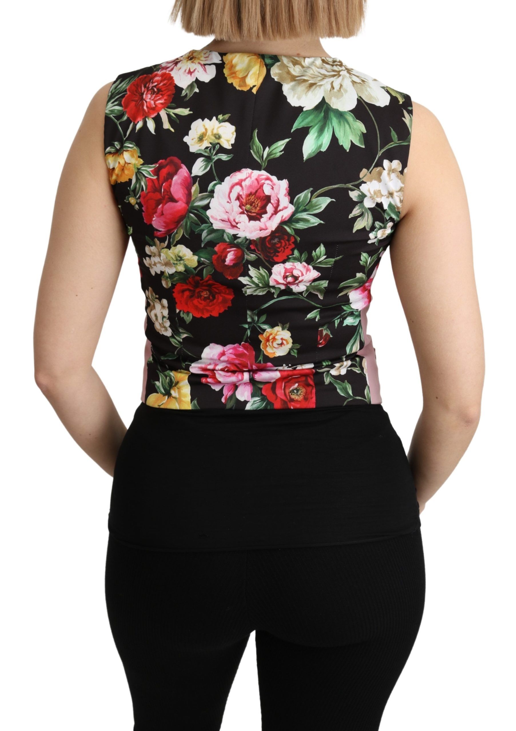 1400340.jpg Chic Sleeveless Vest in Pink Hues - Image 4