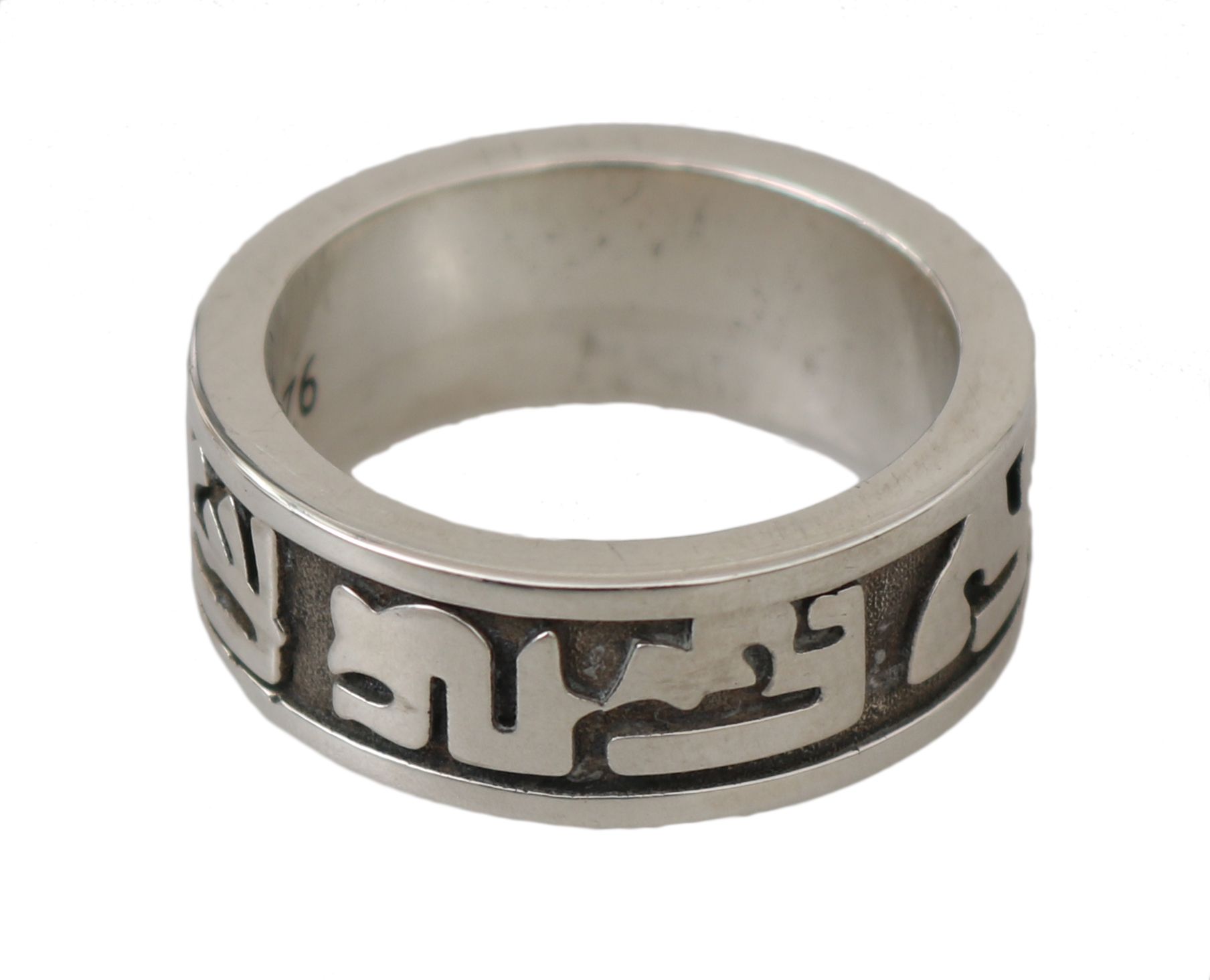 1408560.jpg Elegant Silver Sterling Men's Ring - Image 4