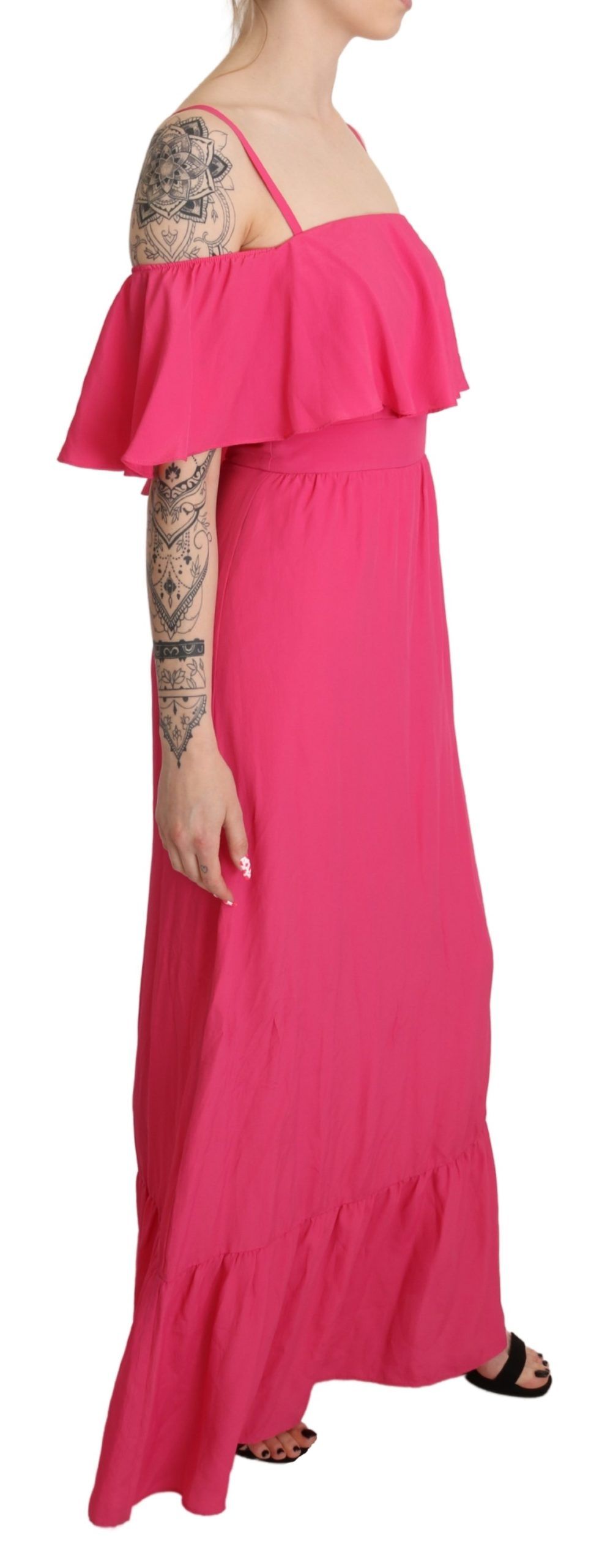 1427960.jpg Elegant Off Shoulder A-Line Dress - Image 2