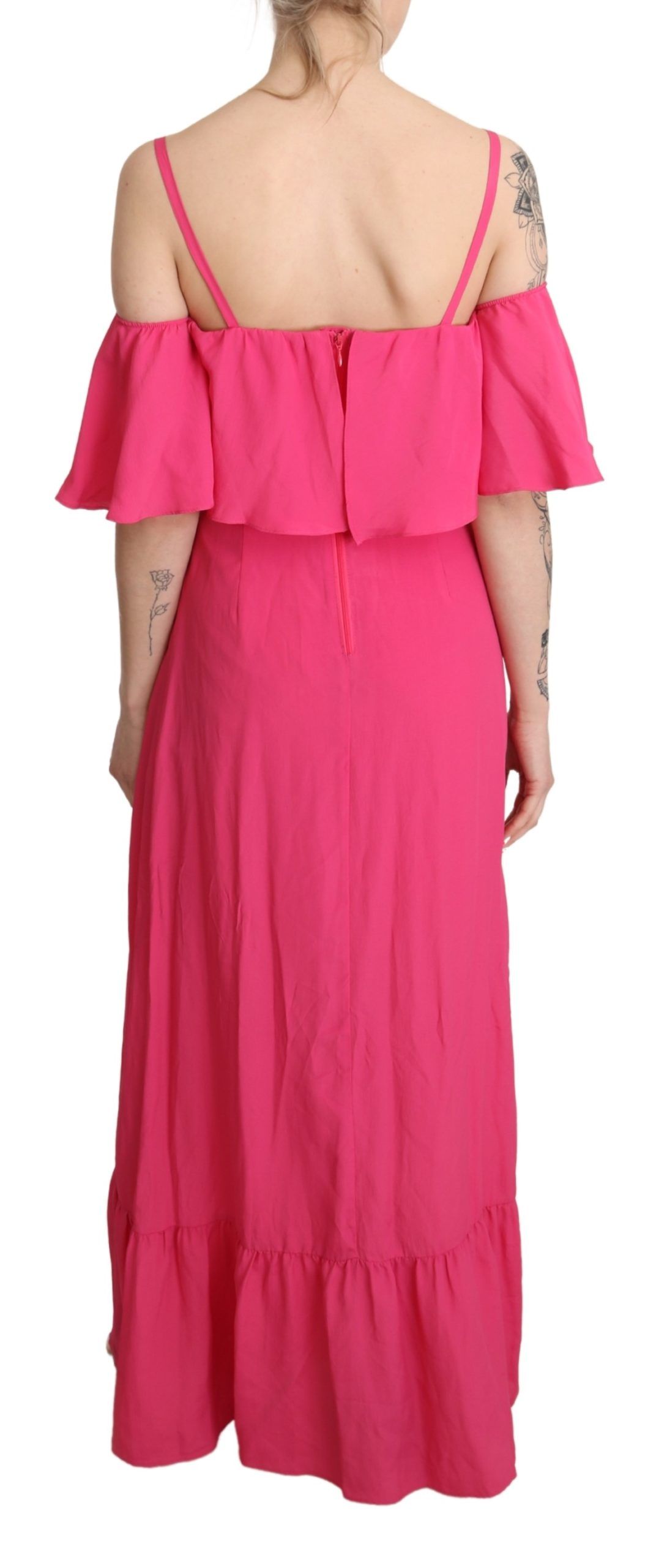 1427962.jpg Elegant Off Shoulder A-Line Dress - Image 4