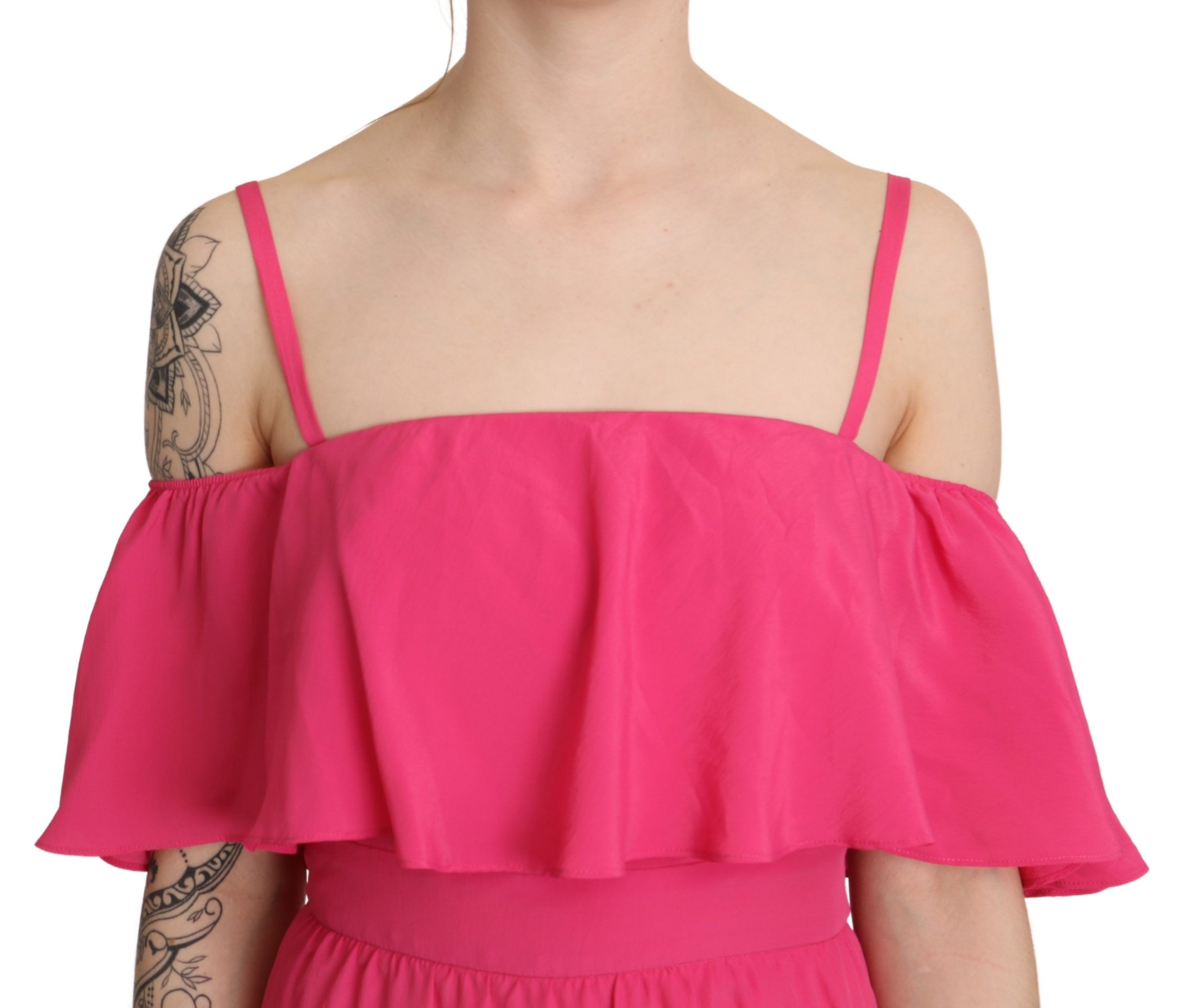 1427963.jpg Elegant Off Shoulder A-Line Dress - Image 5