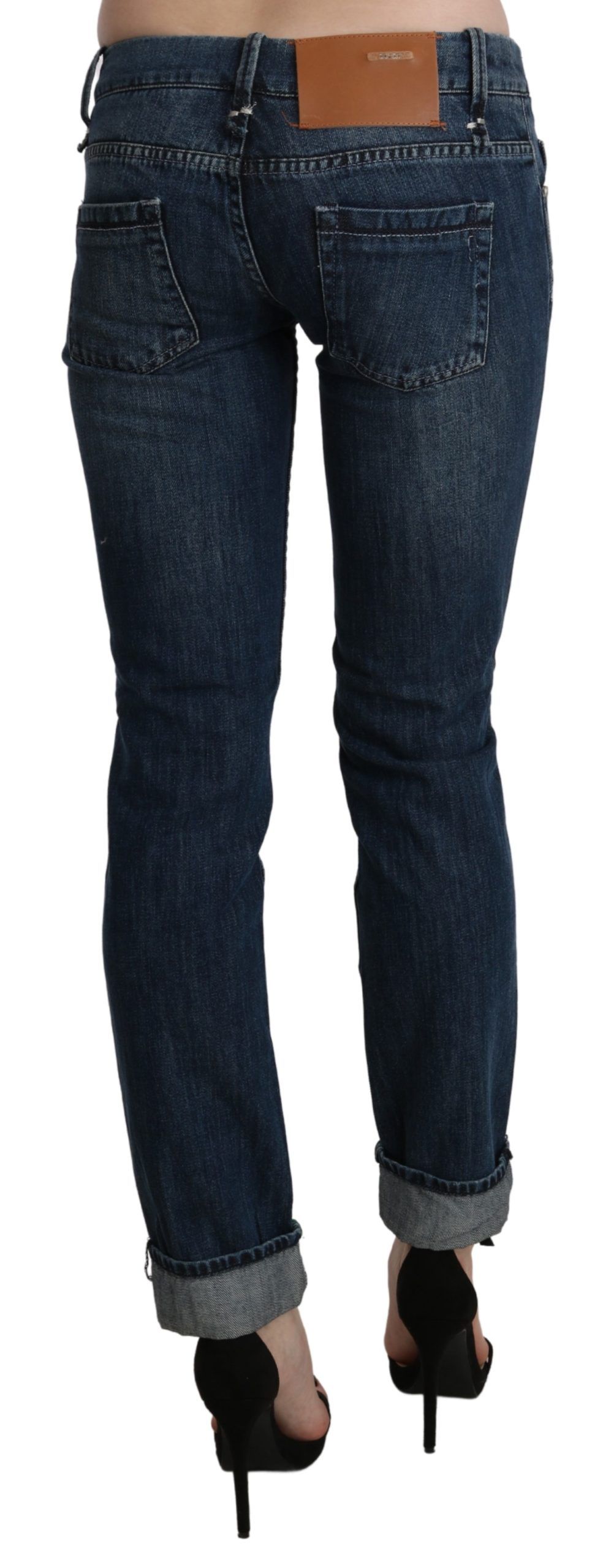 1437385.jpg Chic Blue Washed Skinny Denim Elegance - Image 3