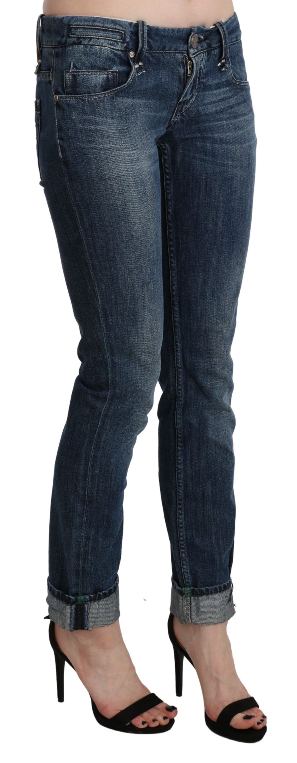 1437387.jpg Chic Blue Washed Skinny Denim Elegance - Image 4