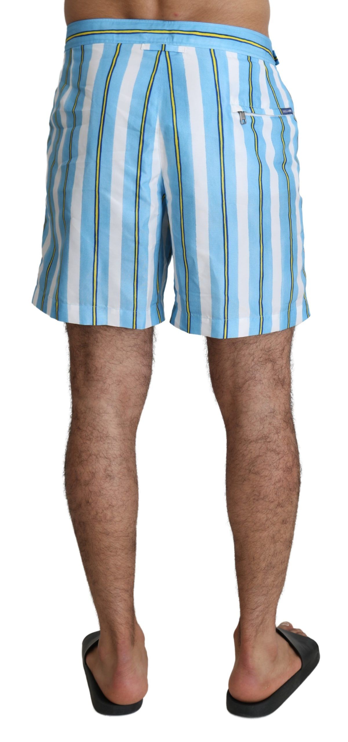 1445413.jpg Striped Elegance Swim Shorts - Image 3