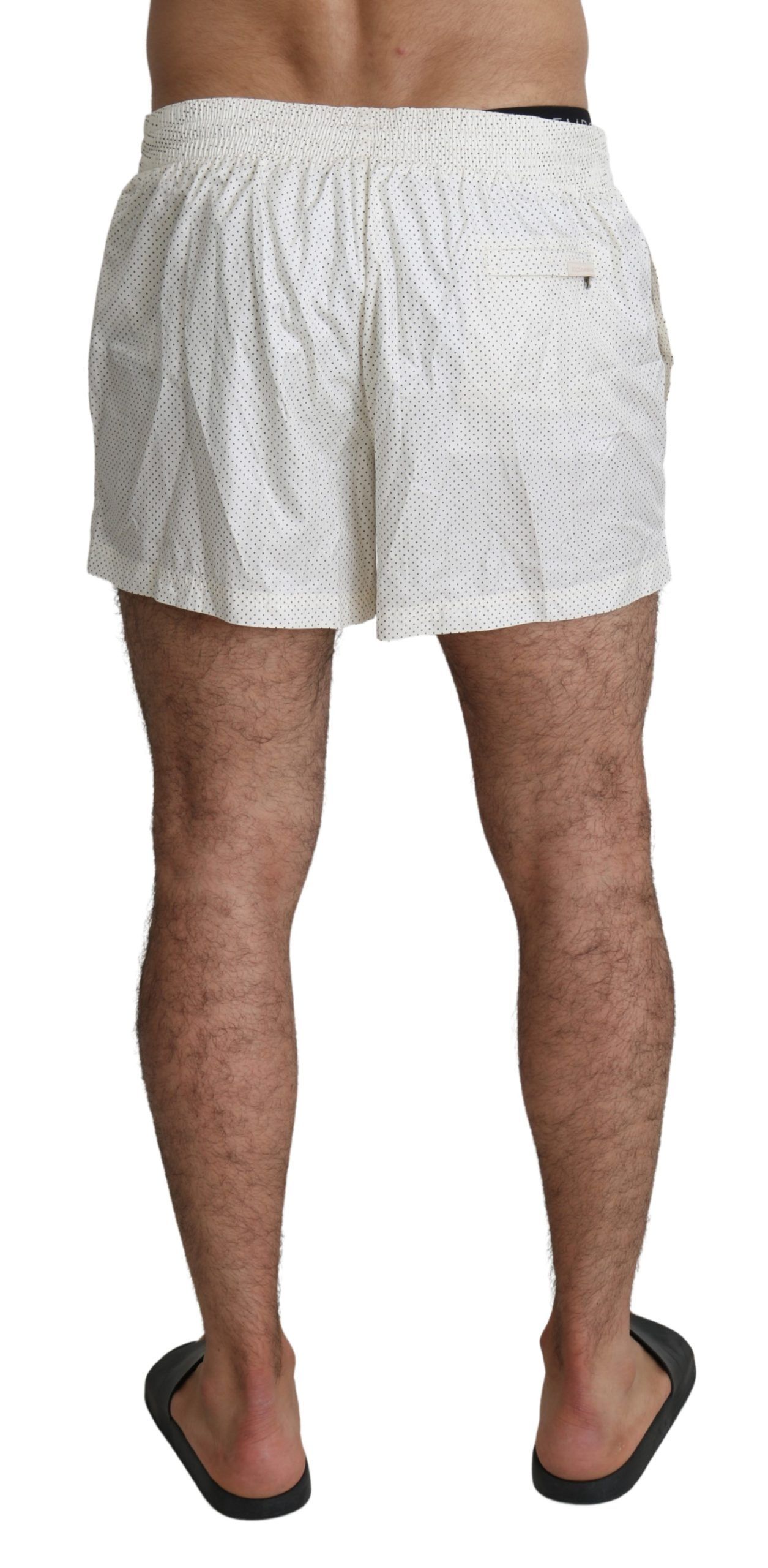 1445463.jpg Chic Polka Dot Swim Shorts Trunks - Image 3