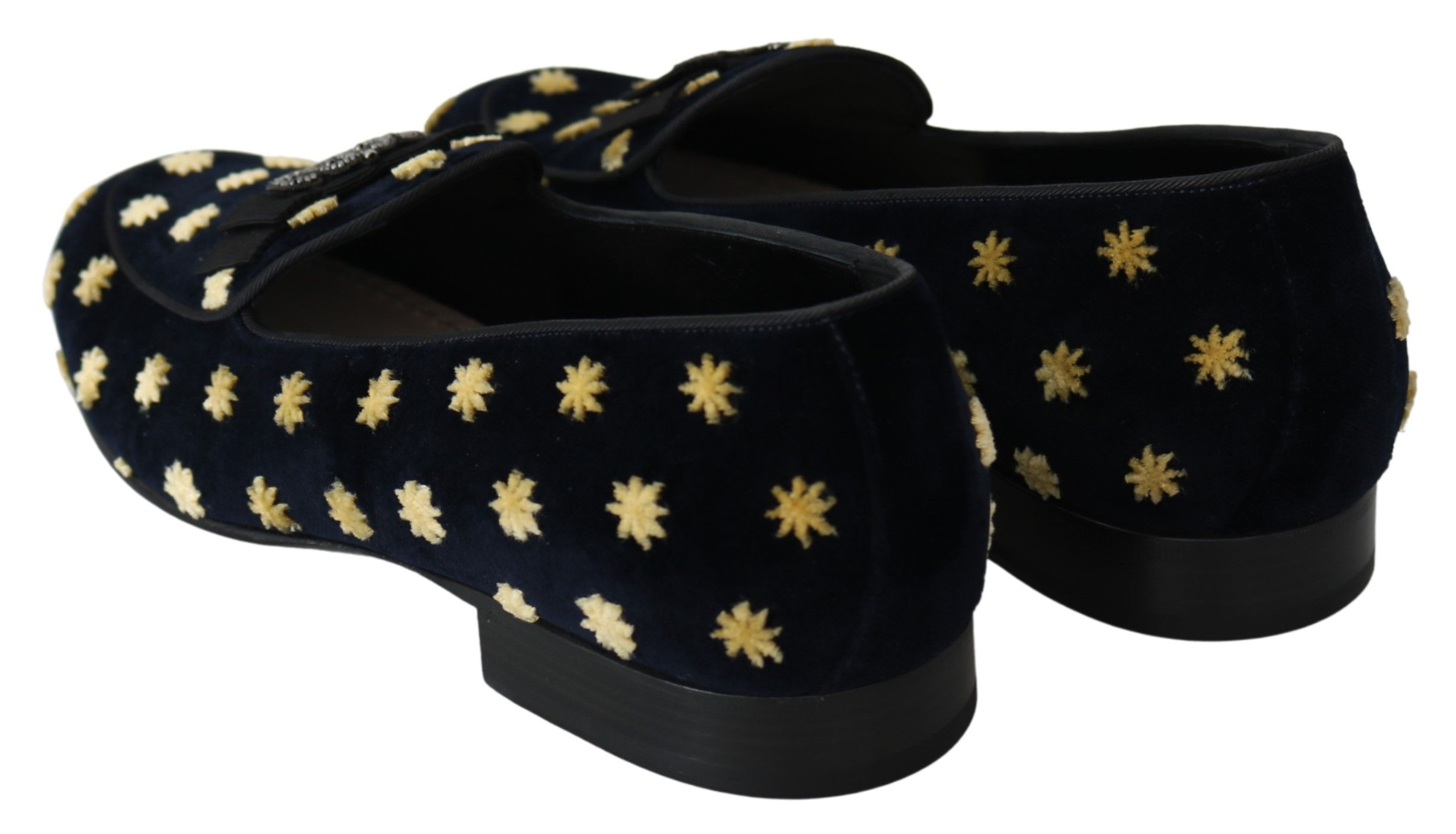 1452437.jpg Elegant Velvet Crown Embroidery Loafers - Image 2