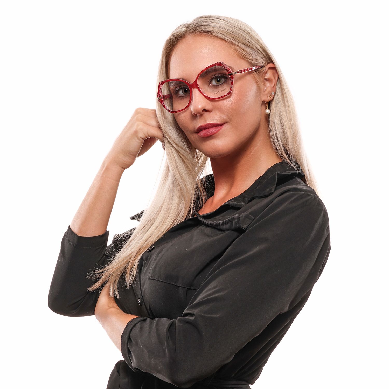 1465506.jpg Red Women Optical Frames - Image 4
