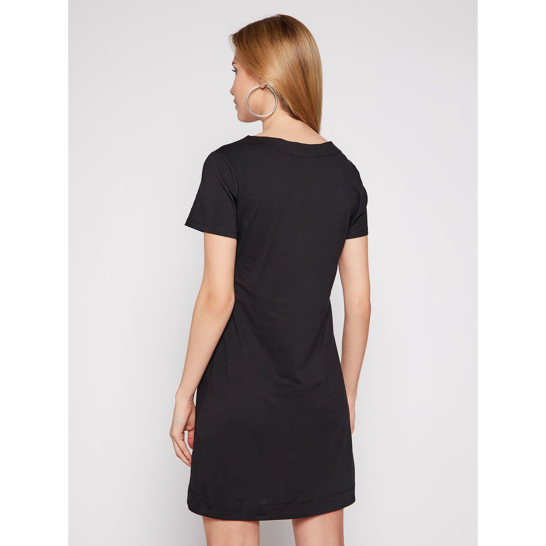 1487702.jpg Chic Heart Print Cotton Dress - Image 2