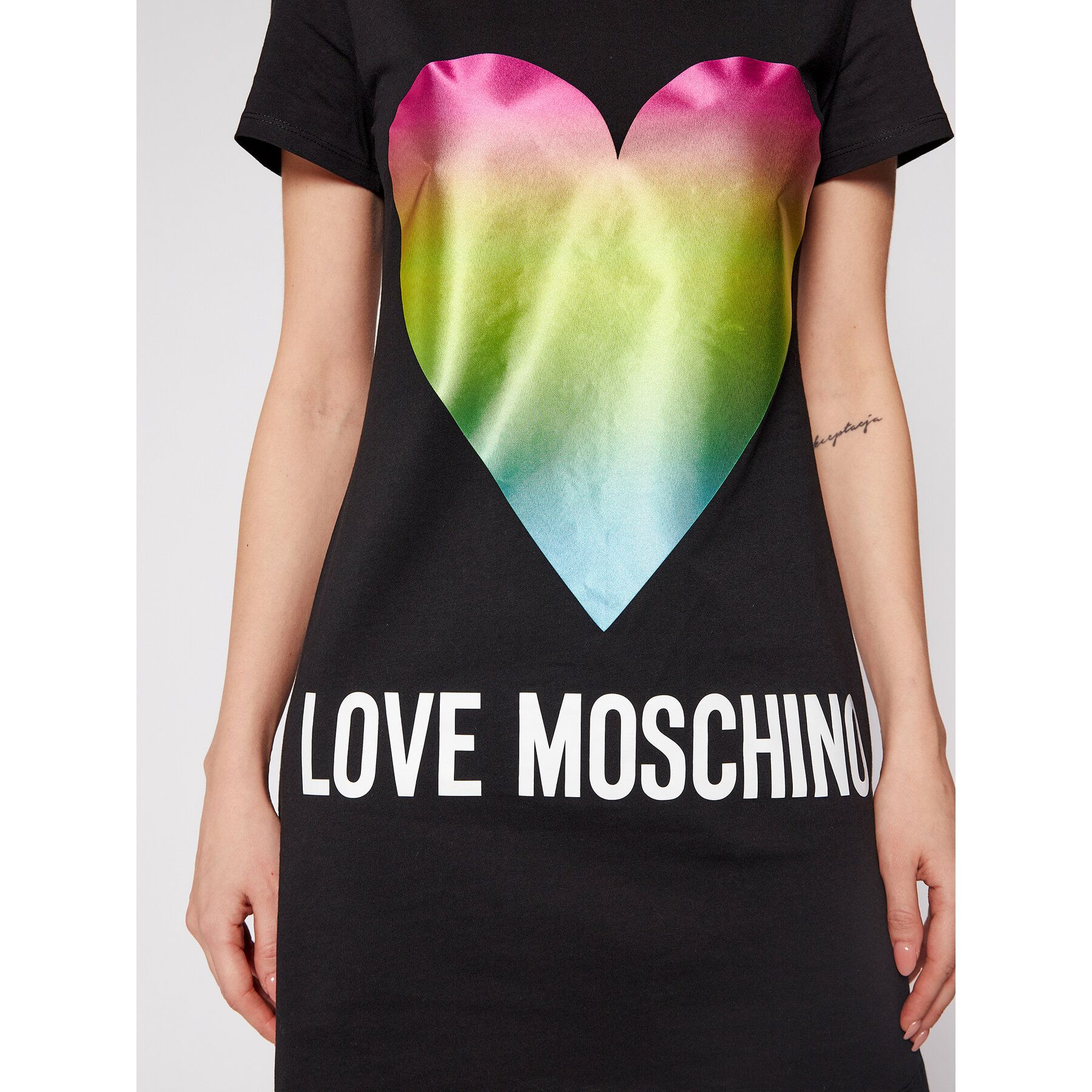 1487708.jpg Chic Heart Print Cotton Dress - Image 3