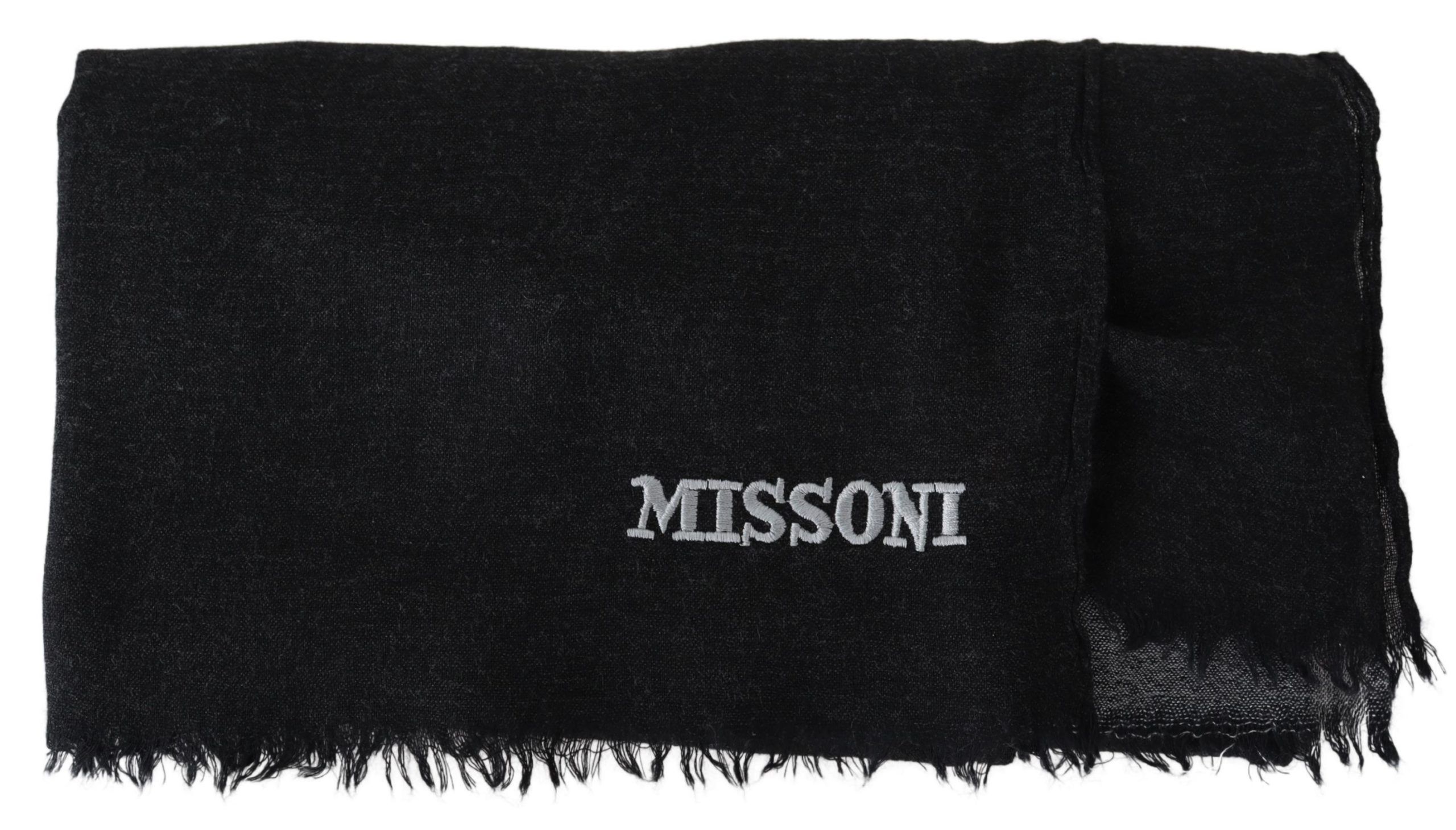 1498925.jpg Elegant Wool Scarf with Signature Embroidery - Image 4