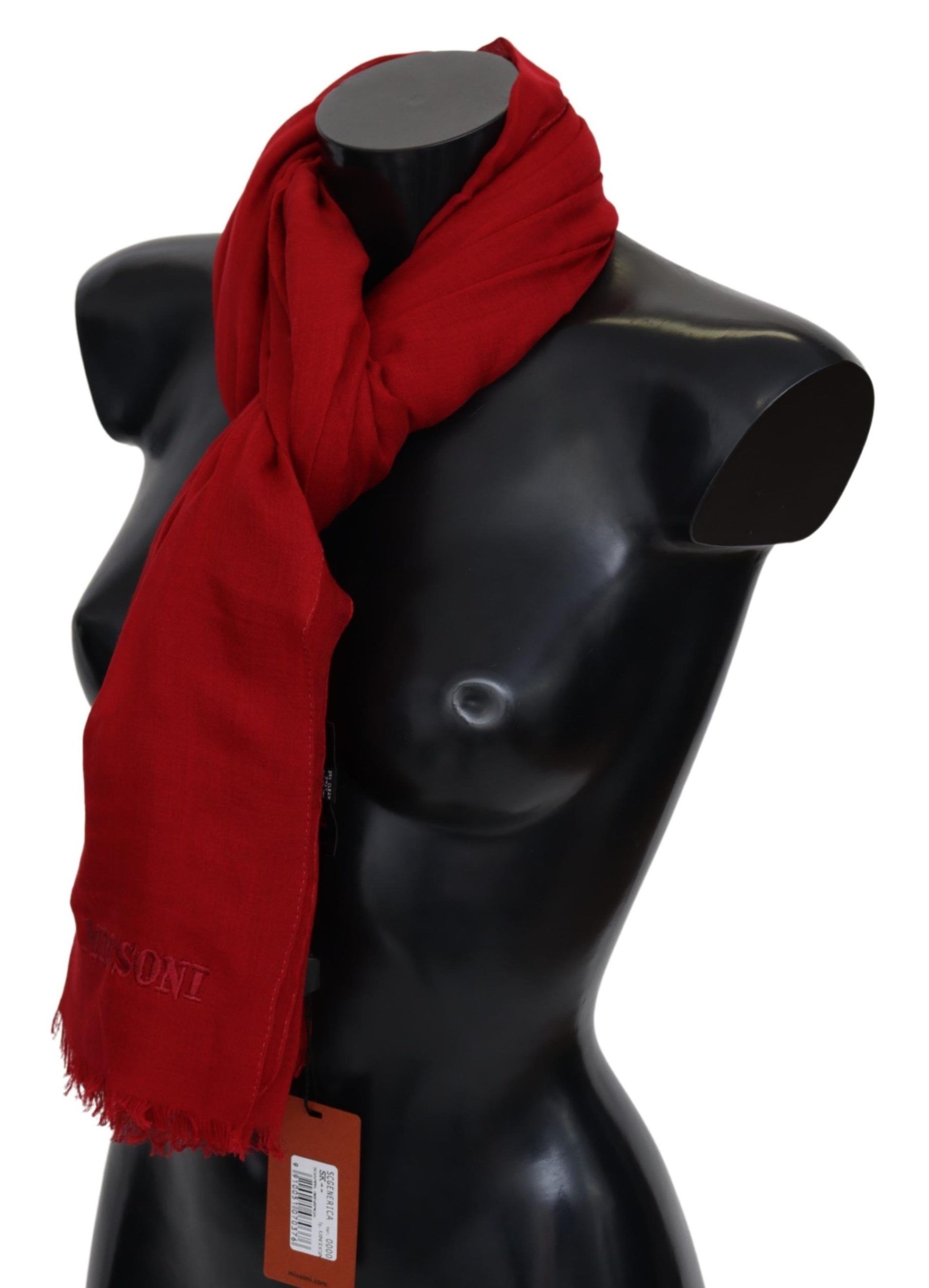 1516180.jpg Luxurious Cashmere Patterned Scarf - Image 2