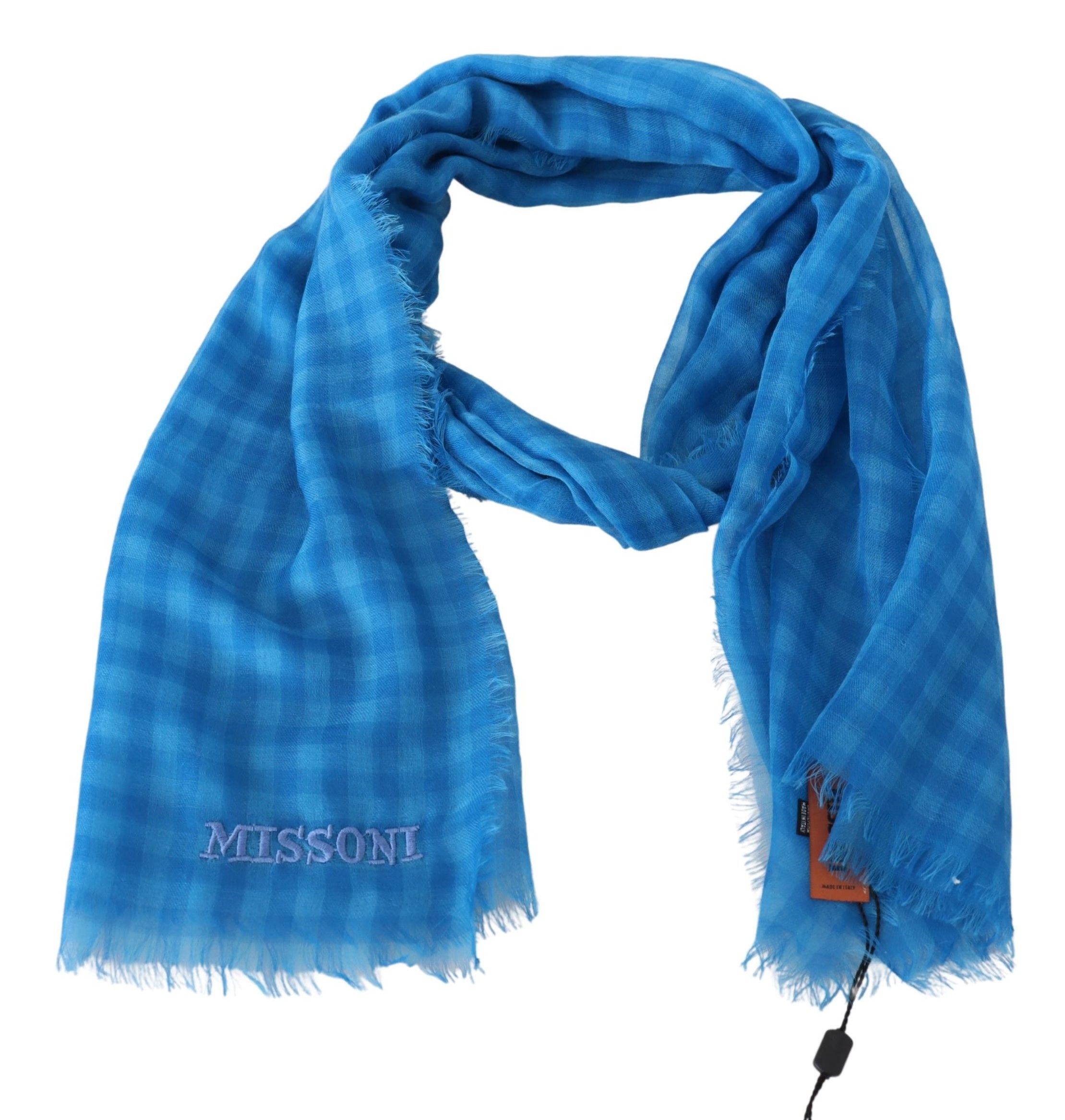 1516209.jpg Chic Checkered Cashmere Scarf - Image 3