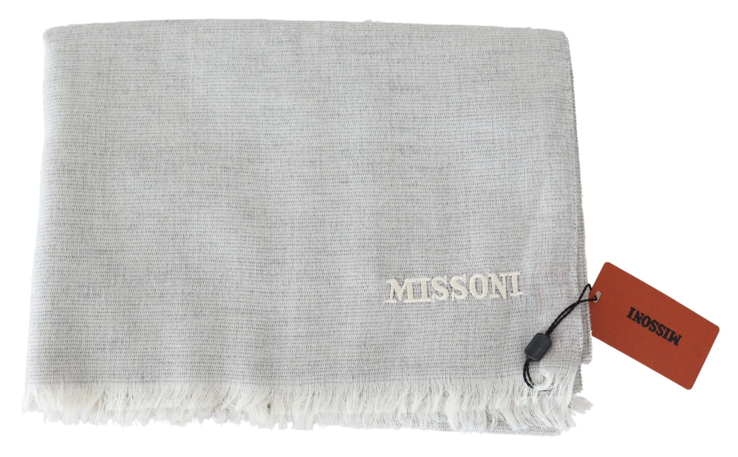 1516405.jpg Elegant Wool Scarf with Signature Embroidery - Image 3