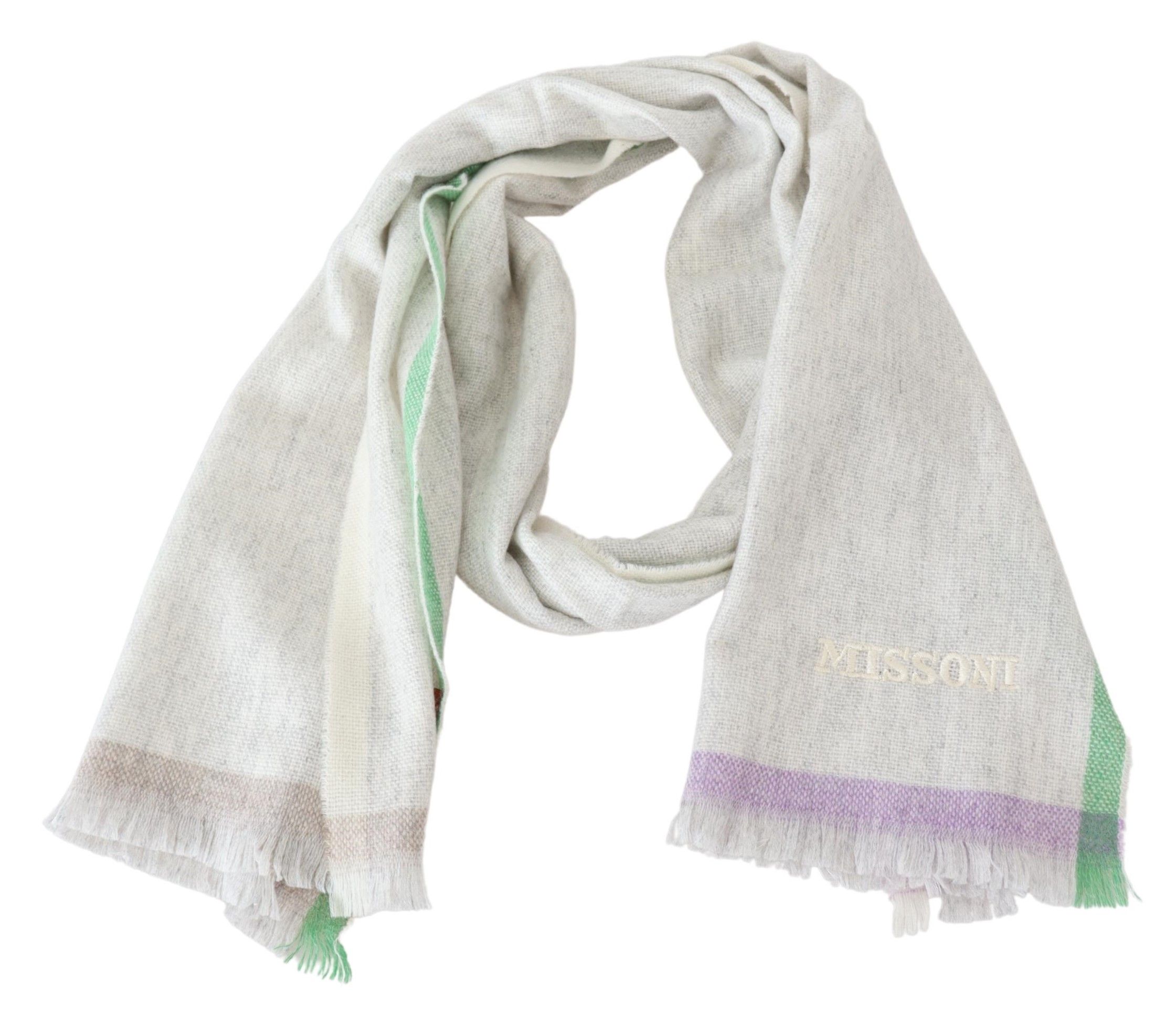 1516423.jpg Multicolor Cashmere Line Pattern Scarf - Image 3