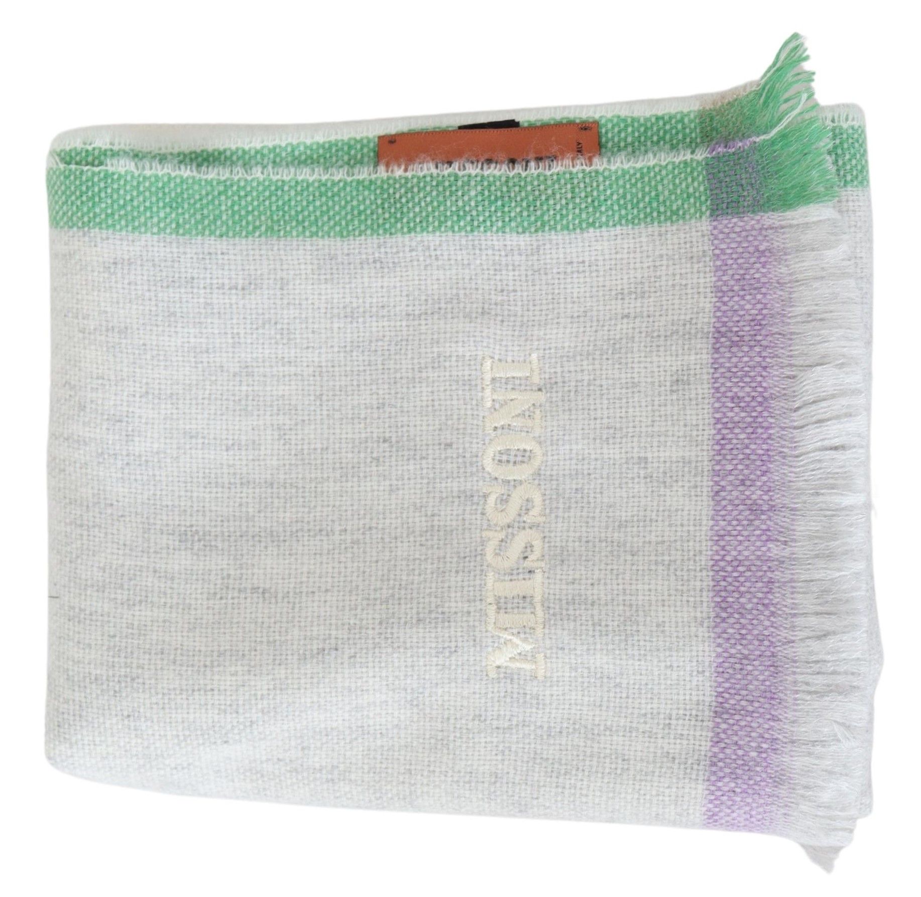 1516424.jpg Multicolor Cashmere Line Pattern Scarf - Image 2