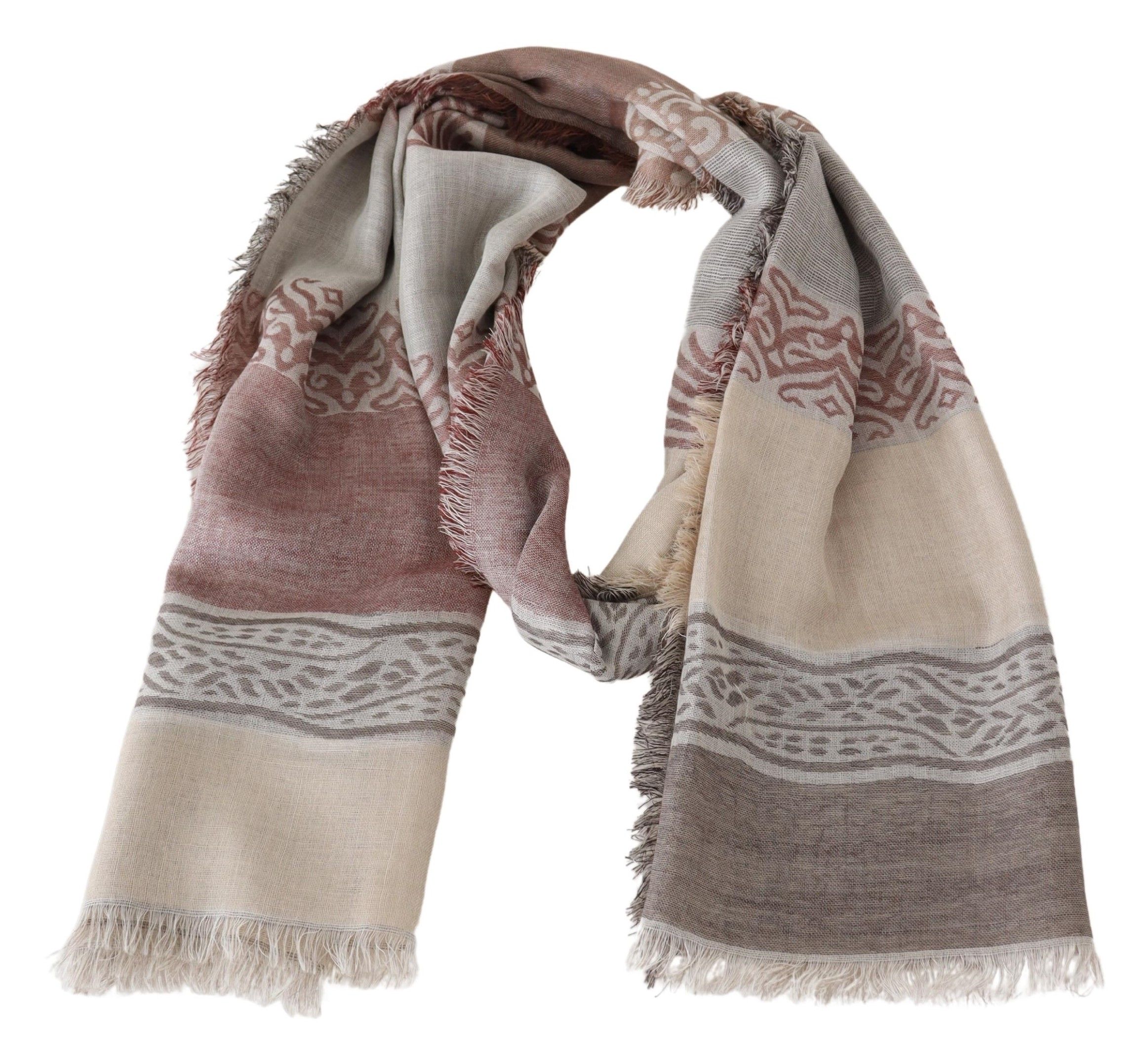 1516428.jpg Elegant Wool Scarf with Signature Pattern - Image 2