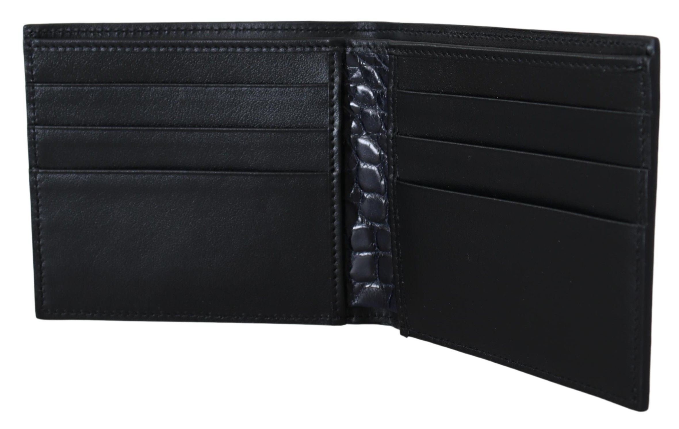 1517264.jpg Elegant Exotic Leather Bifold Wallet - Image 5