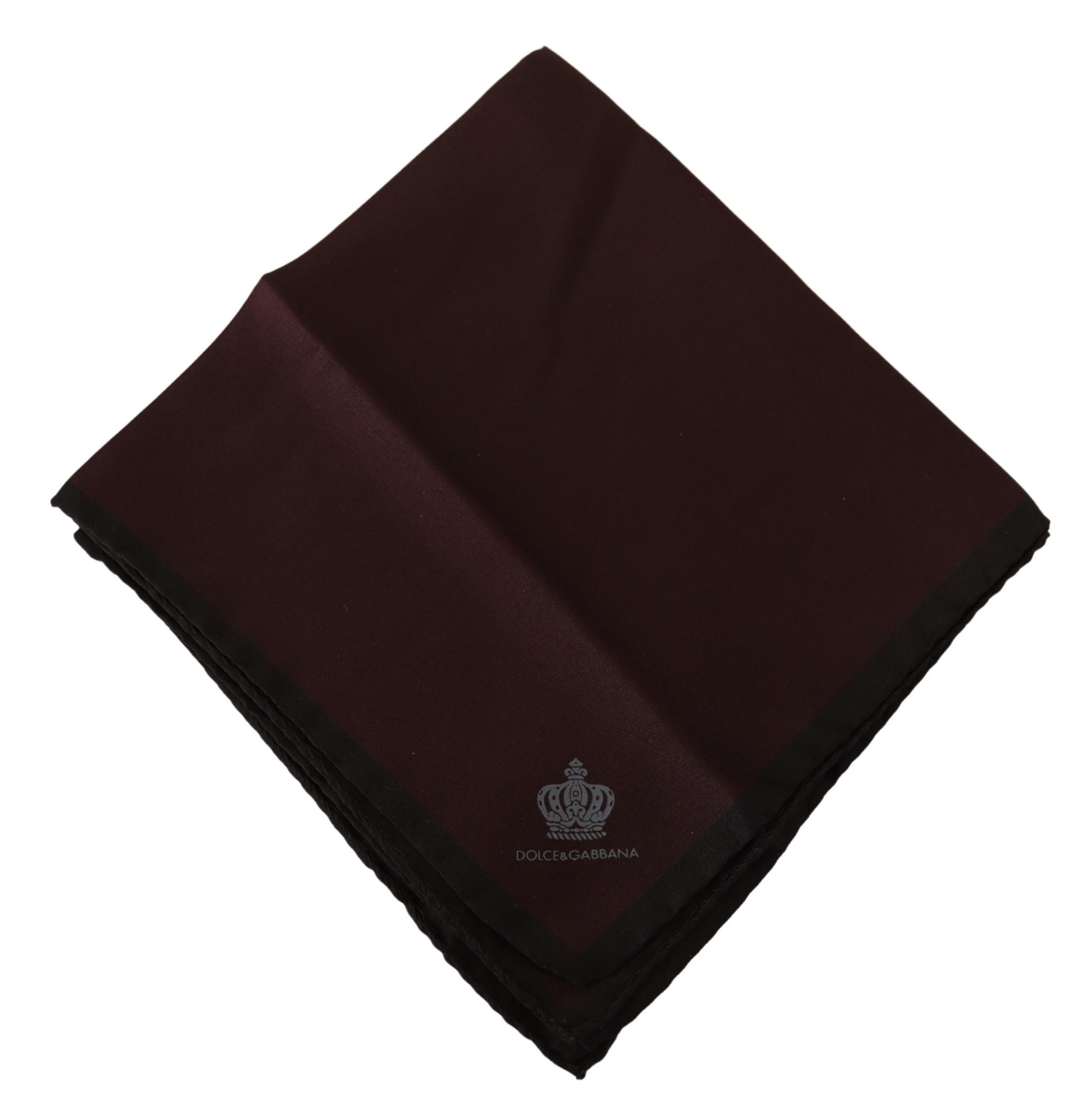 1525414.jpg Elegant Maroon Silk Pocket Square - Image 2