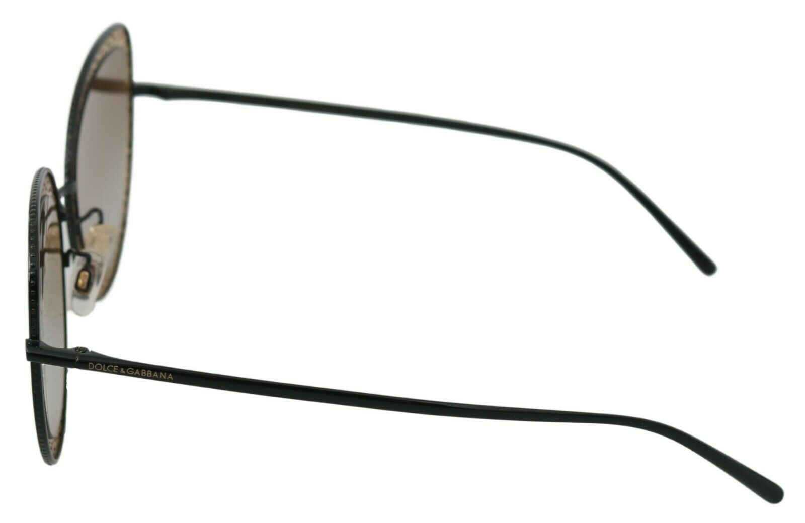 1549628.jpg Chic Black Gold Gradient Sunglasses - Image 3