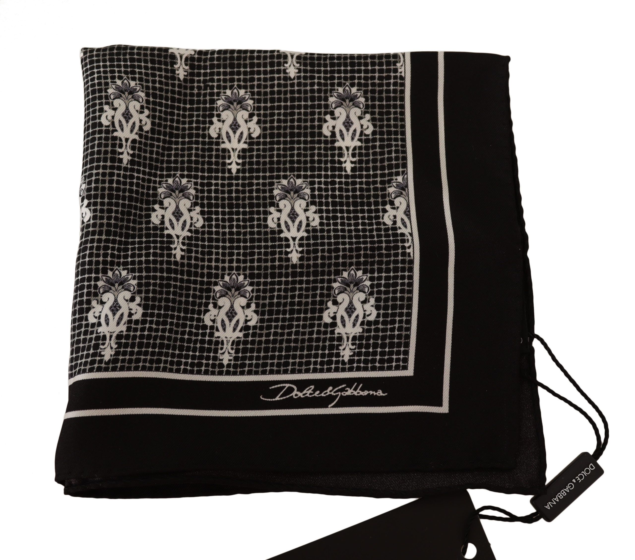 1571363.jpg Elegant Silk Pocket Square Handkerchief - Image 2