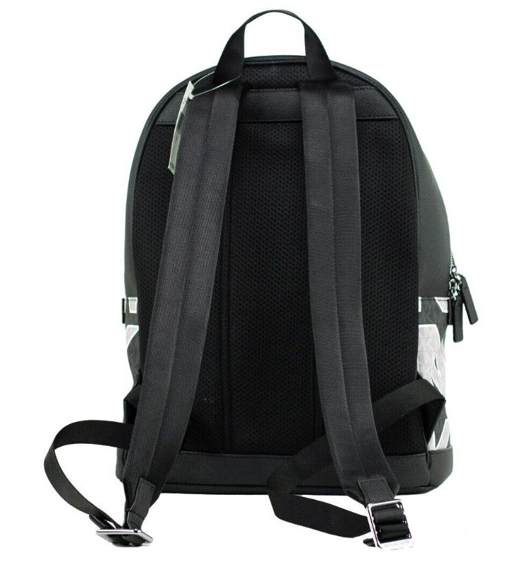 1578859.jpg Cooper Black Signature PVC Graphic Logo Backpack Bookbag Bag - Image 2