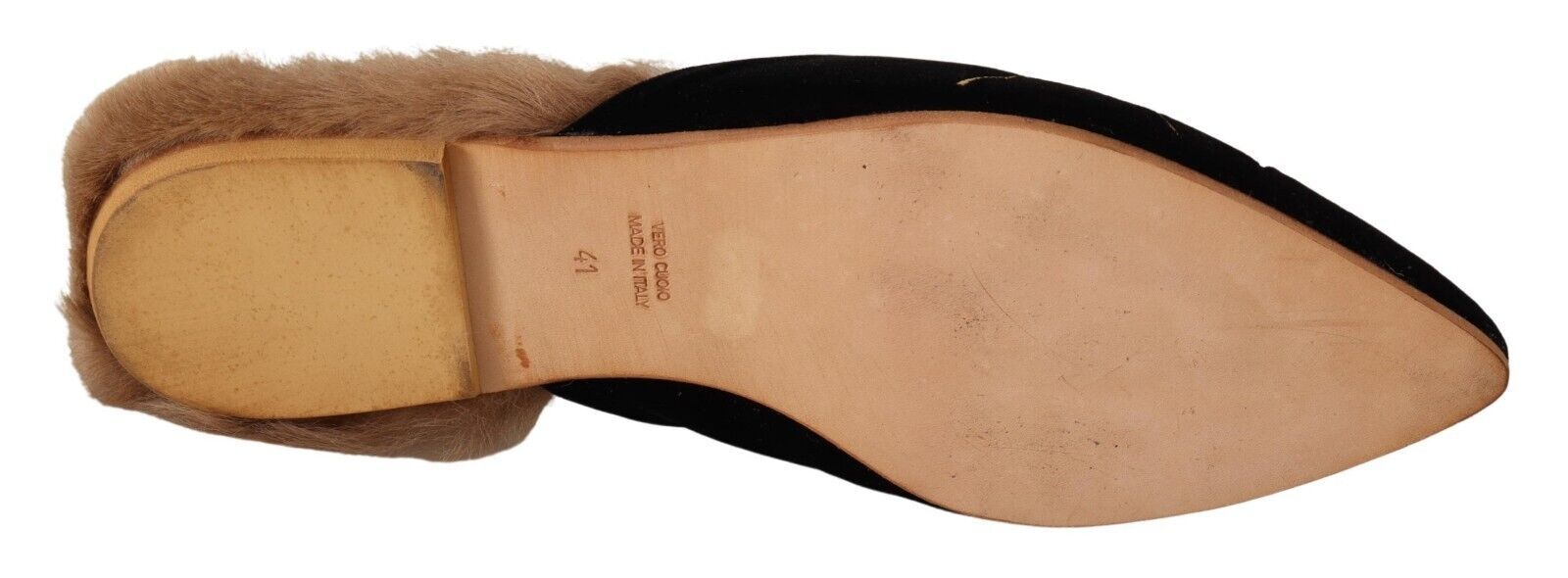 1583446.jpg Chic Black Velvet Floral Embroidered Slides - Image 3