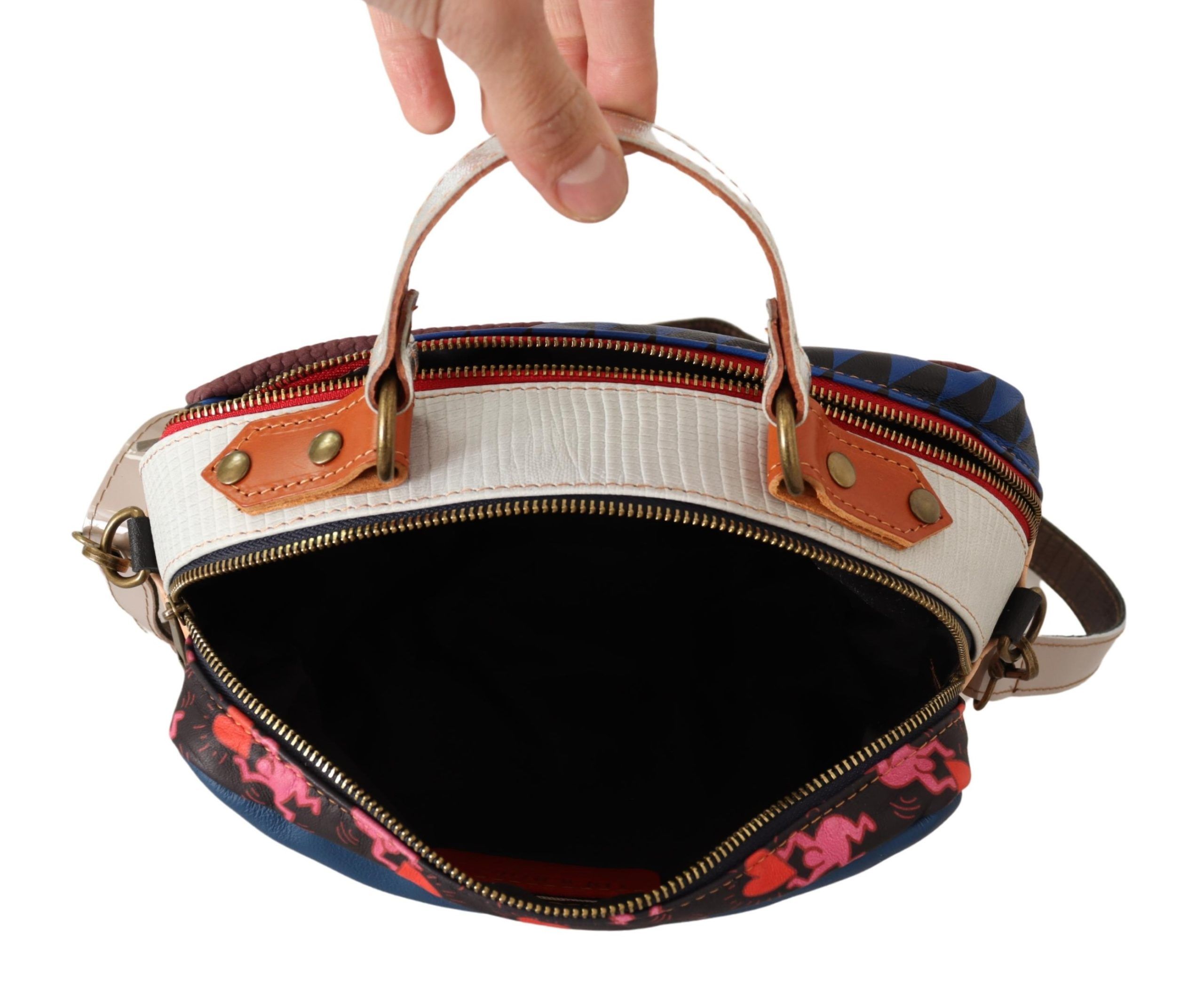 1585775.jpg Chic Multicolor Leather Shoulder Bag - Image 3