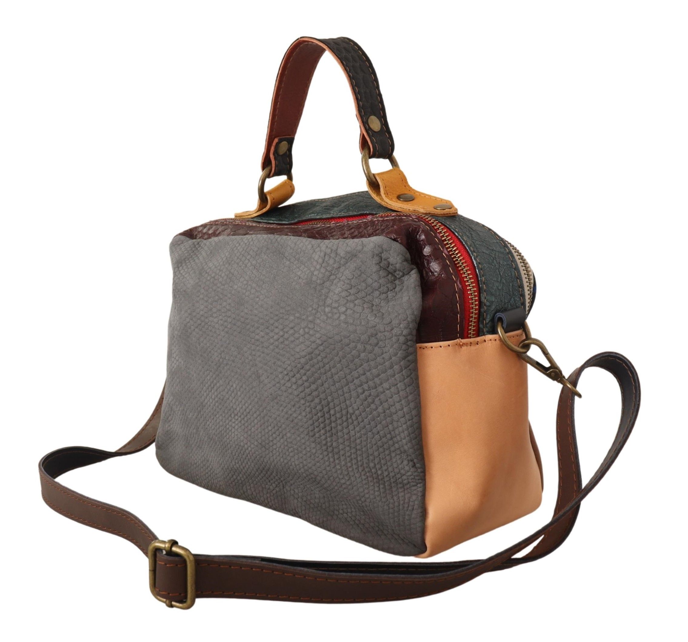 1585780.jpg Chic Multicolor Leather Shoulder Bag - Image 2