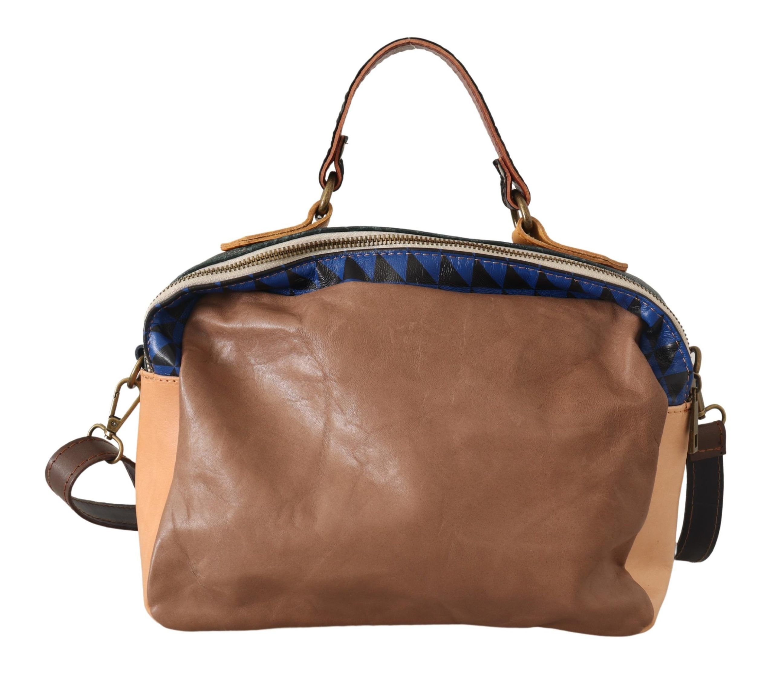 1585781.jpg Chic Multicolor Leather Shoulder Bag - Image 3