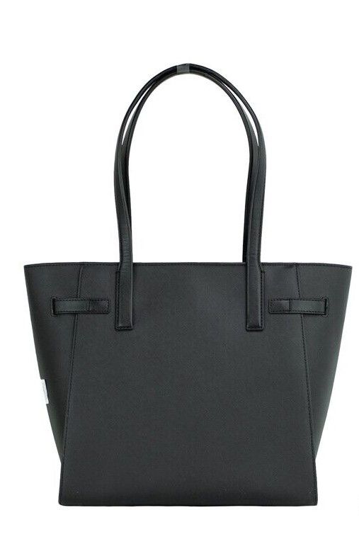 1590040.jpg Carmen Large Black Saffiano Leather North South Tote Handbag - Image 2
