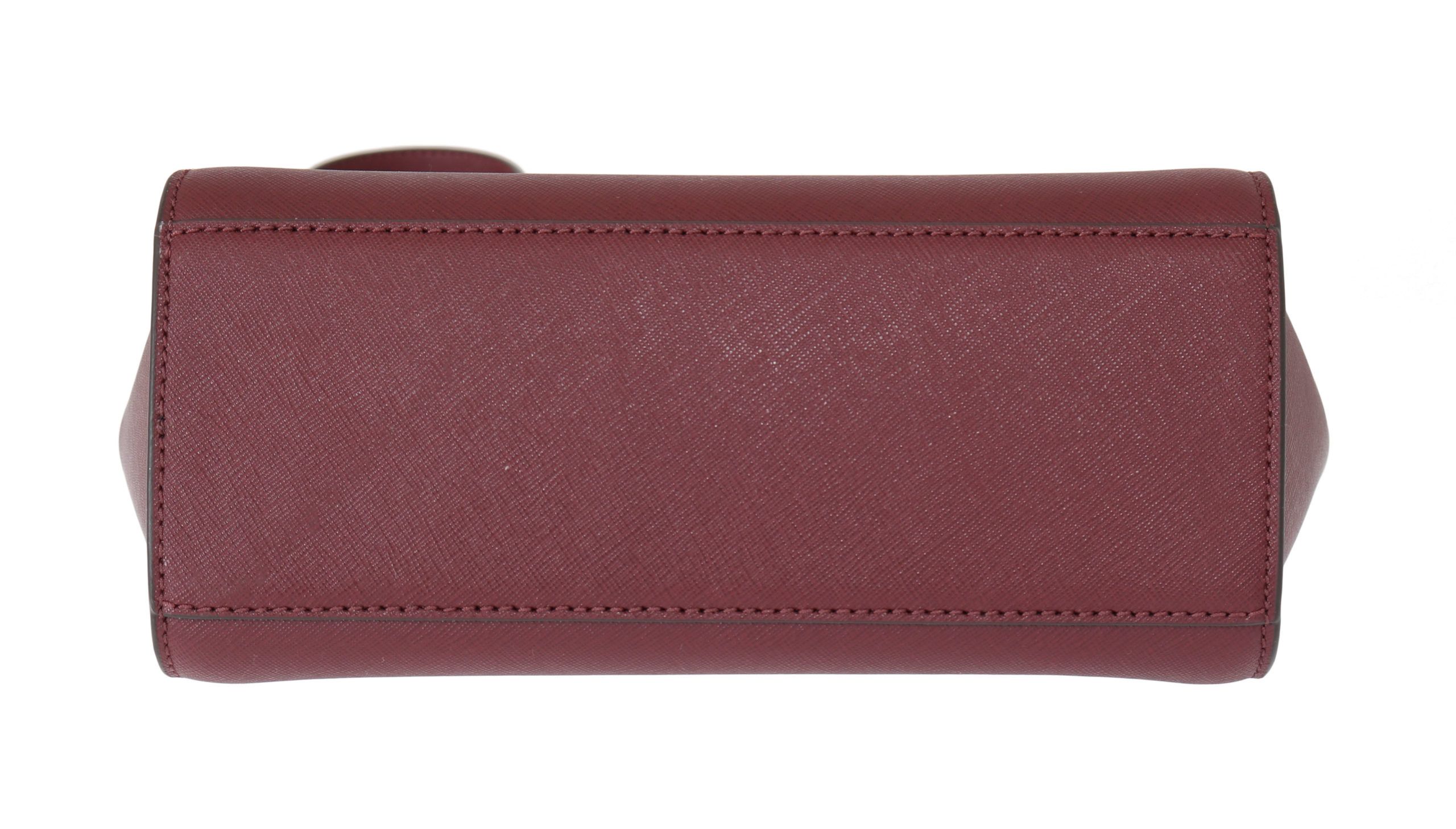 1598345.jpg Elegant Bordeaux Selma Shoulder Bag - Image 5