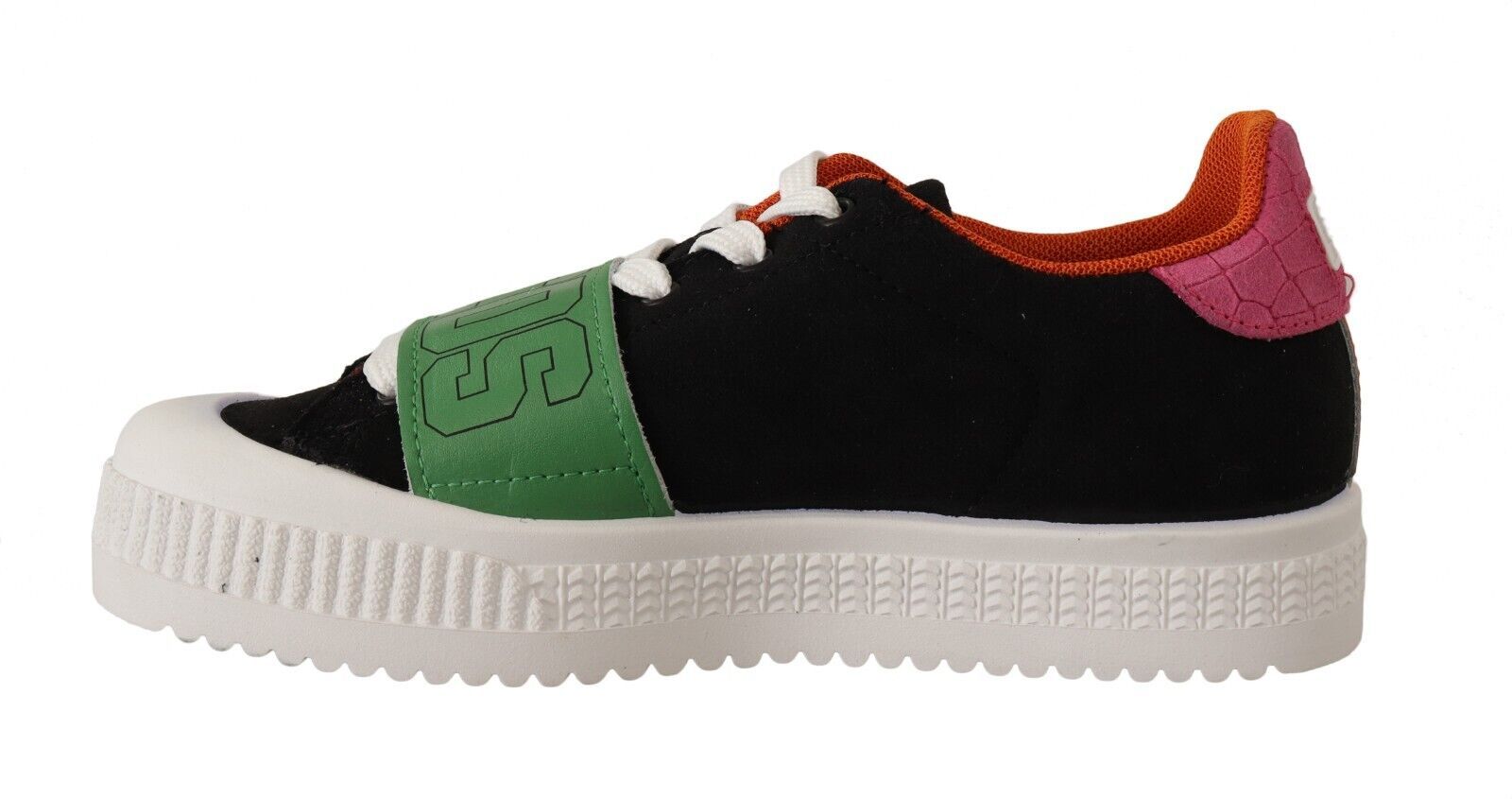 1600977.jpg Stylish Multicolor Low Top Lace-Up Sneakers - Image 3