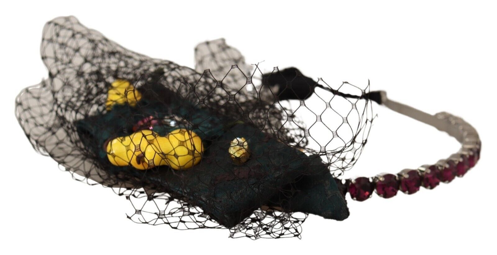 1601900.jpg Enchanting Jewel-Toned Crystal Diadem - Image 4