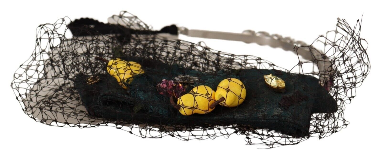1601901.jpg Enchanting Jewel-Toned Crystal Diadem - Image 5