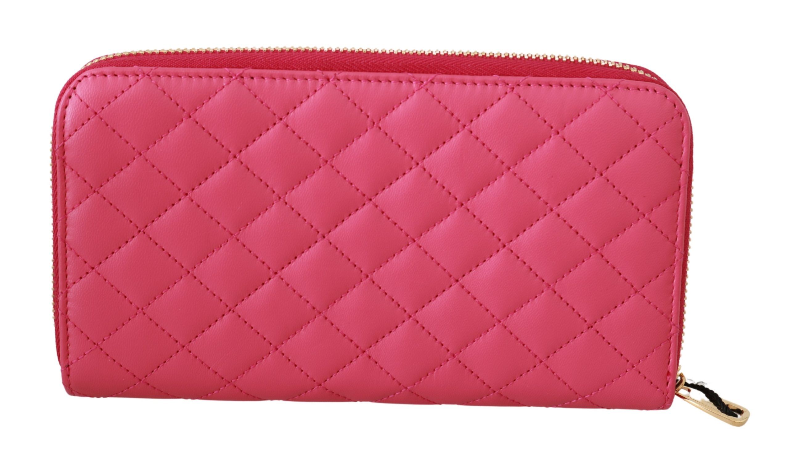 1606809.jpg Elegant Pink Continental Zip Wallet - Image 3