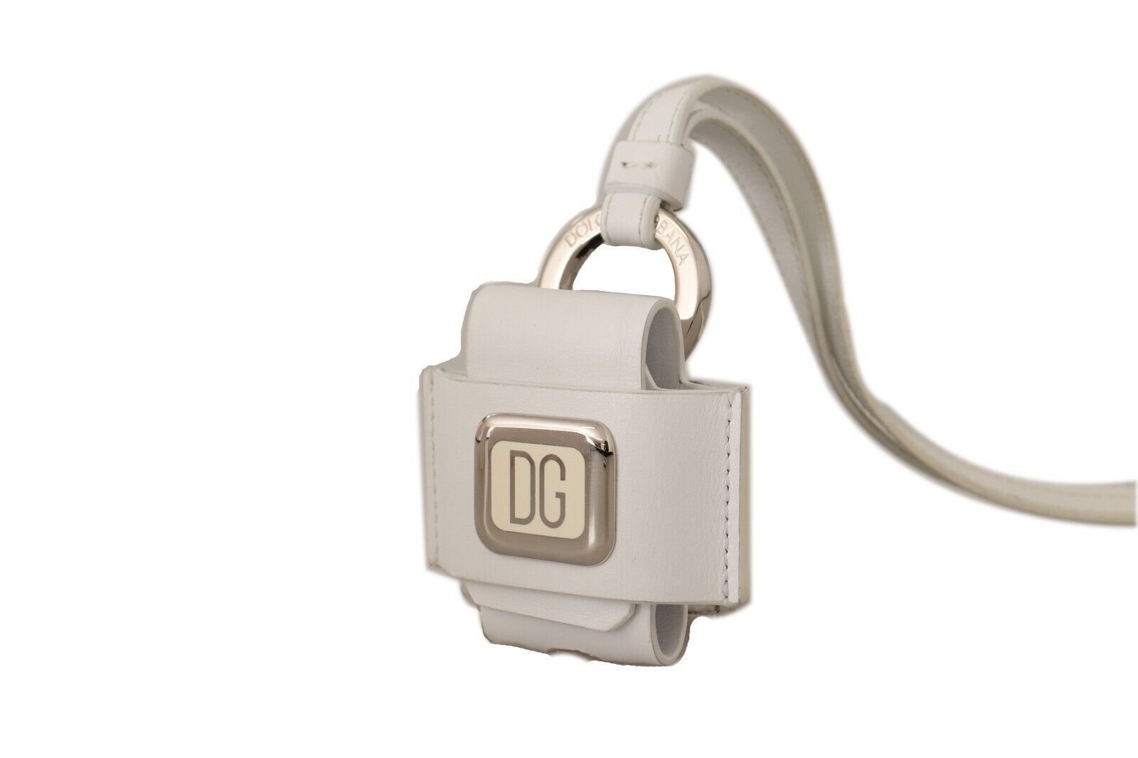1606848.jpg Elegant Leather Airpods Case in Pristine White - Image 3