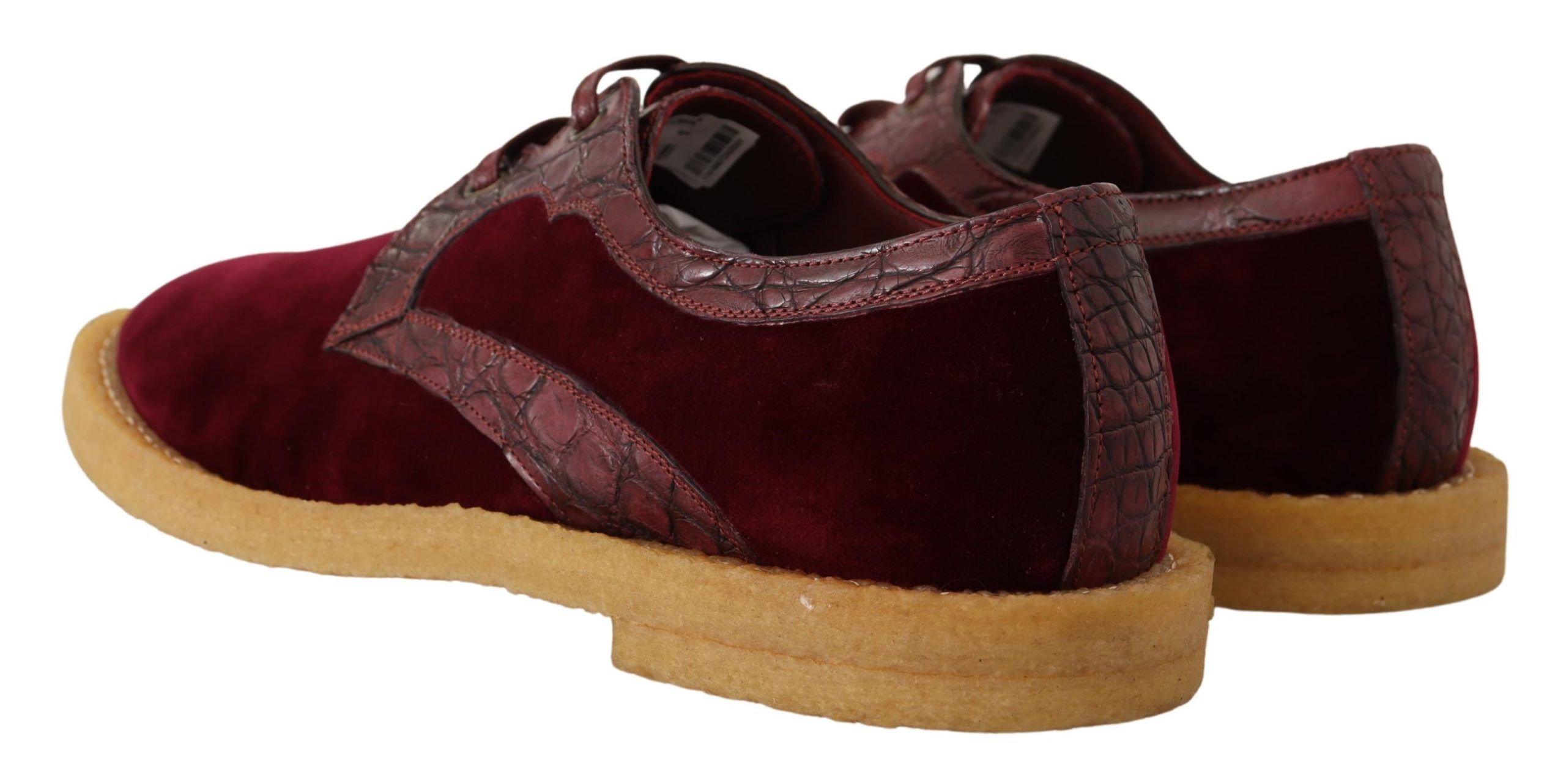 1609080.jpg Elegant Velvet and Exotic Leather Dress Shoes - Image 3