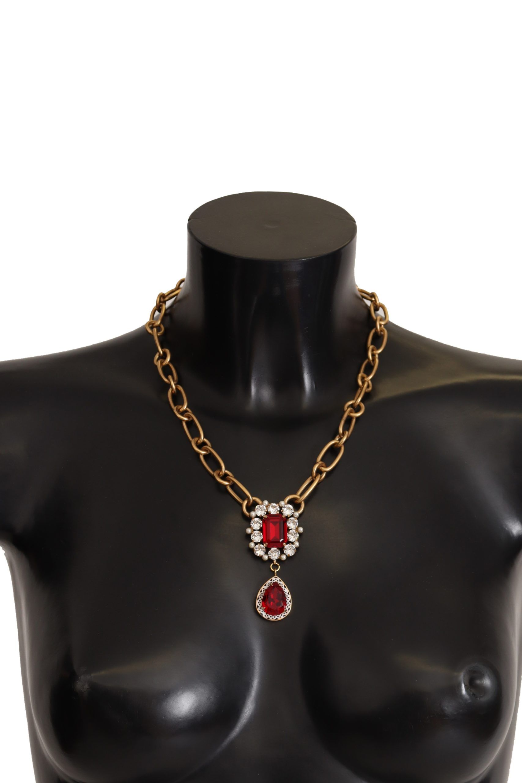 Elegant Charm Beaded Faux Pearl Necklace