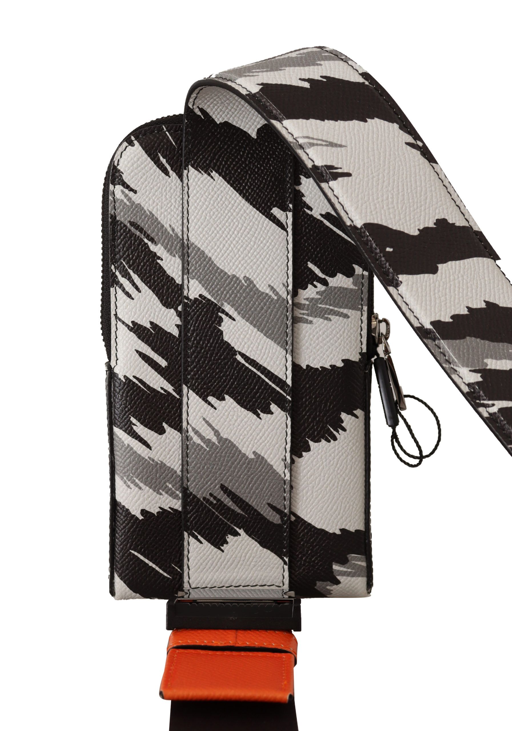 1621287.jpg Elegant Tiger Print Phone Pocket Neck Strap - Image 4